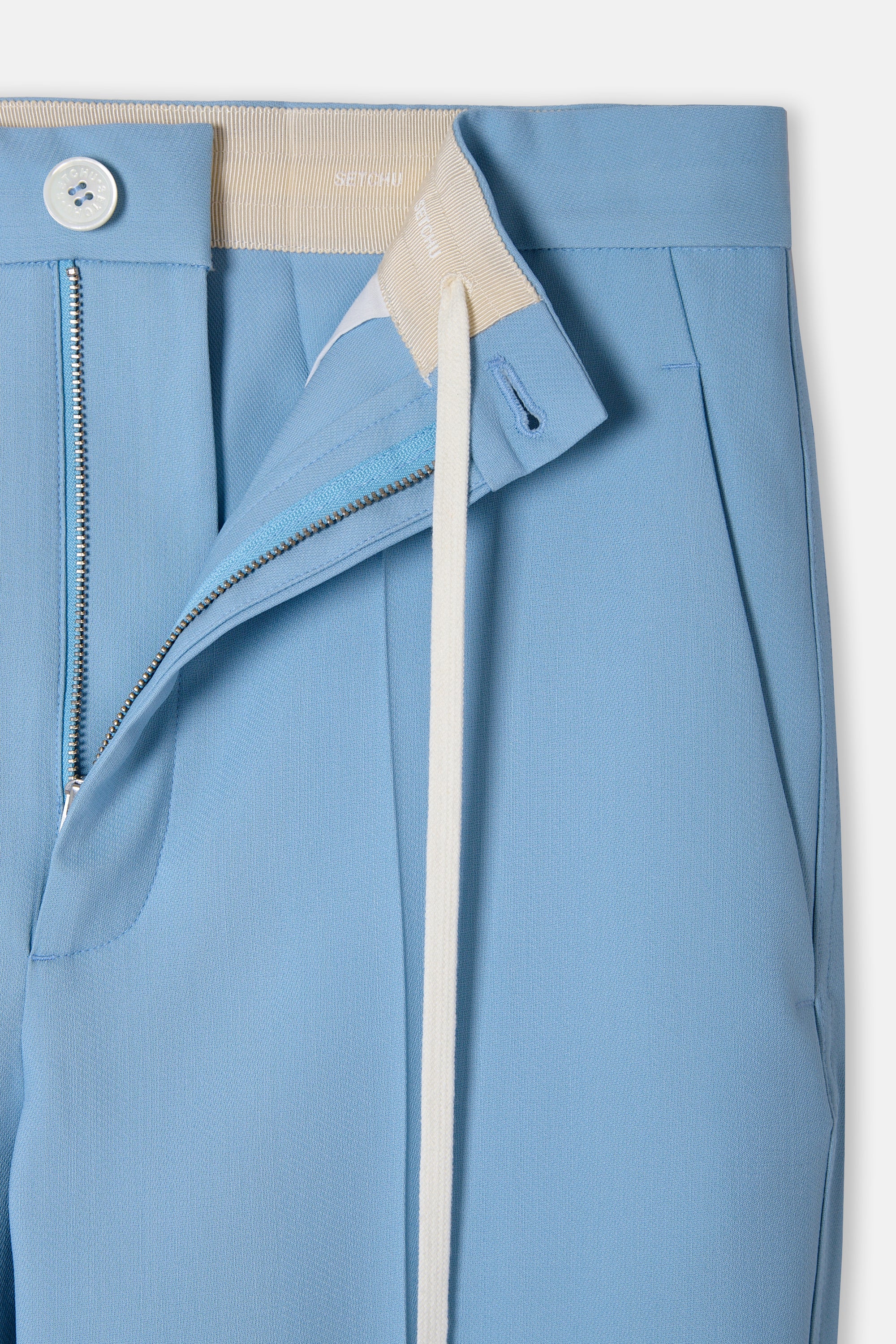 Light Blue Origami Pants