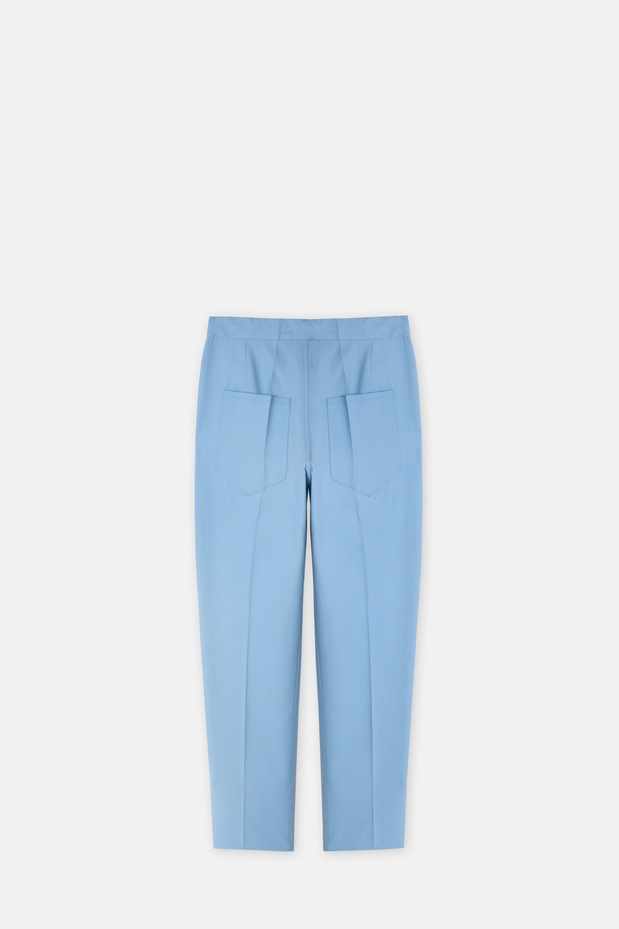 Light Blue Origami Pants