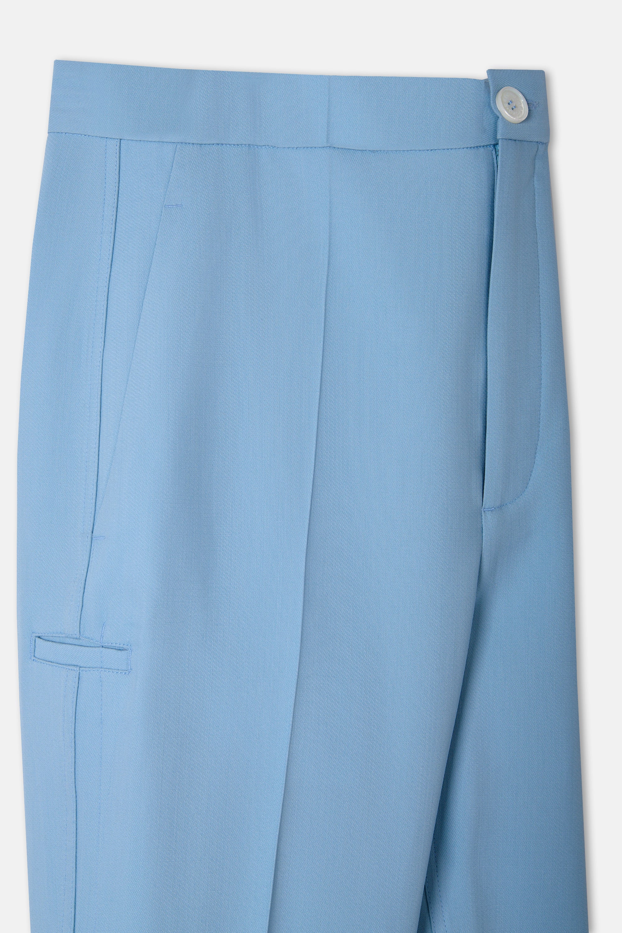 Light Blue Origami Pants