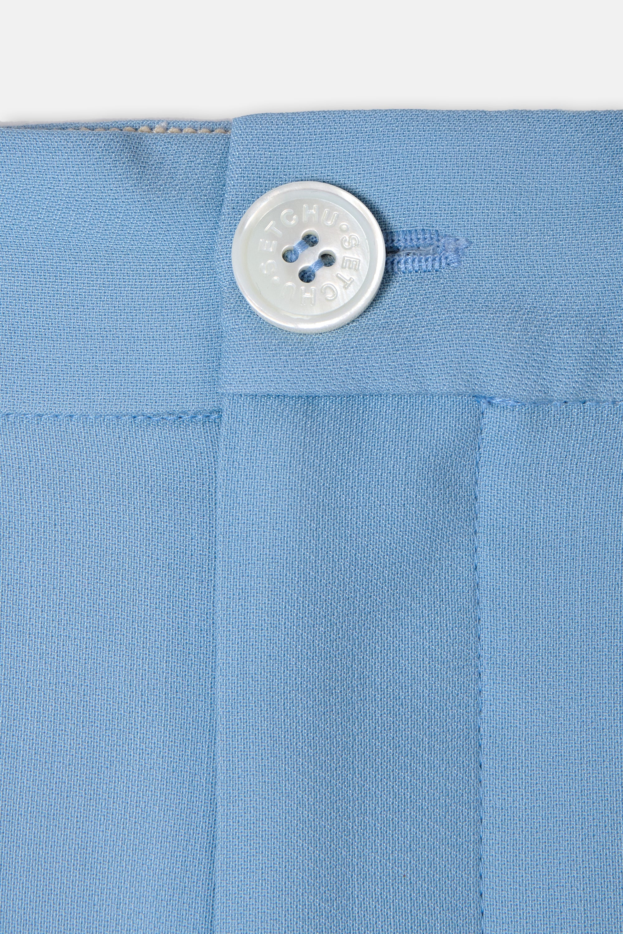 Light Blue Origami Pants