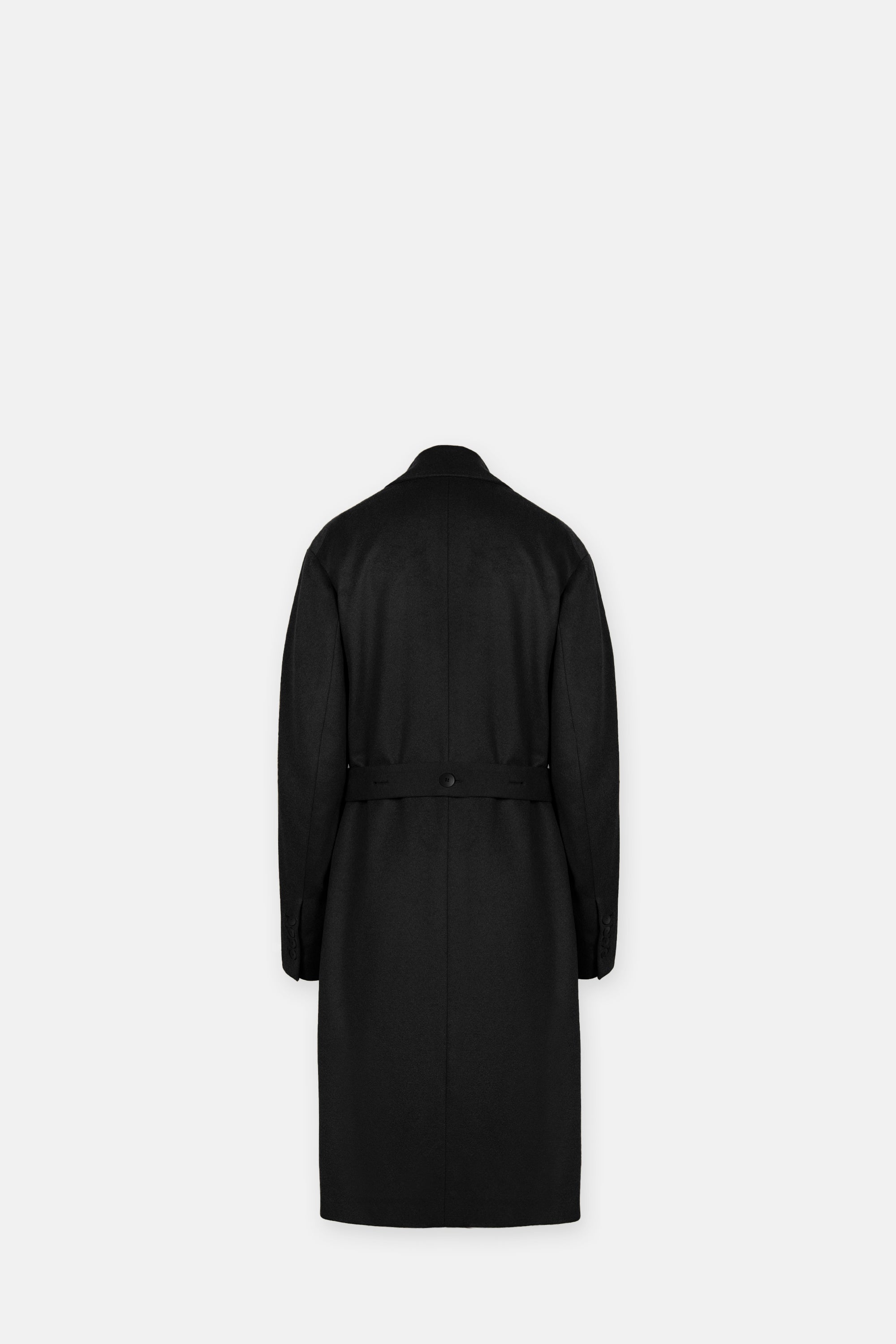 Black Travel Coat