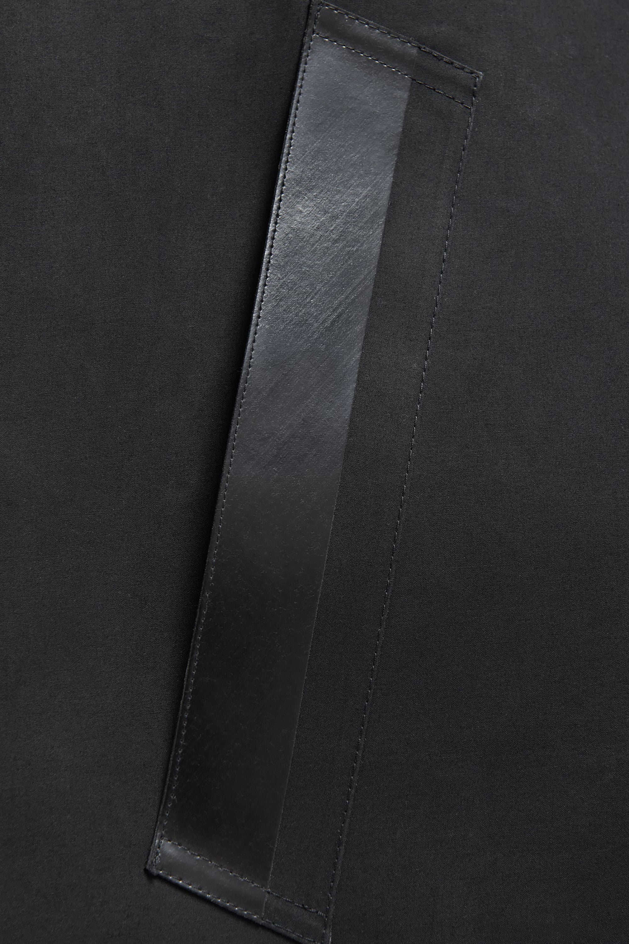 Black Ettrick Rubberised Long Coat