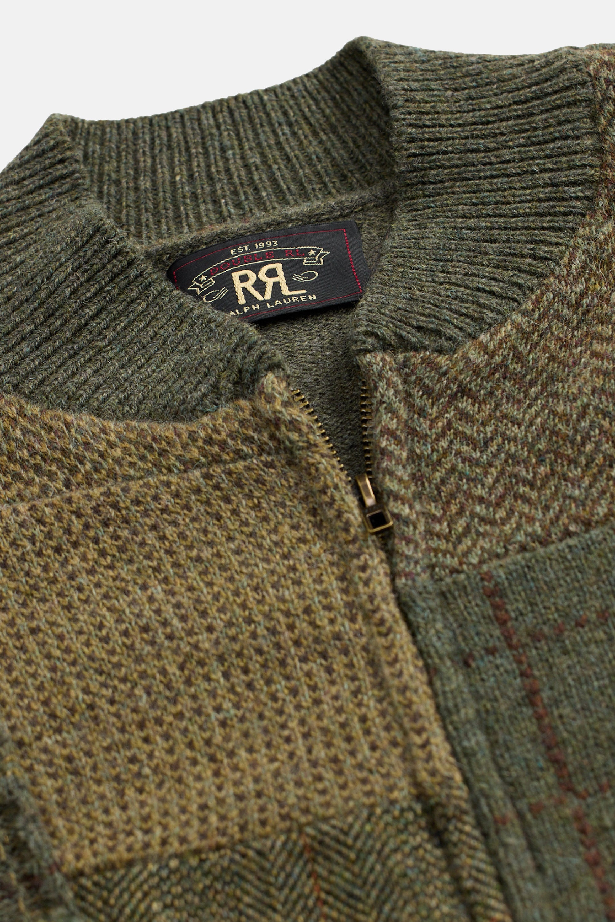 Patchwork Long Sleeve Full Zip