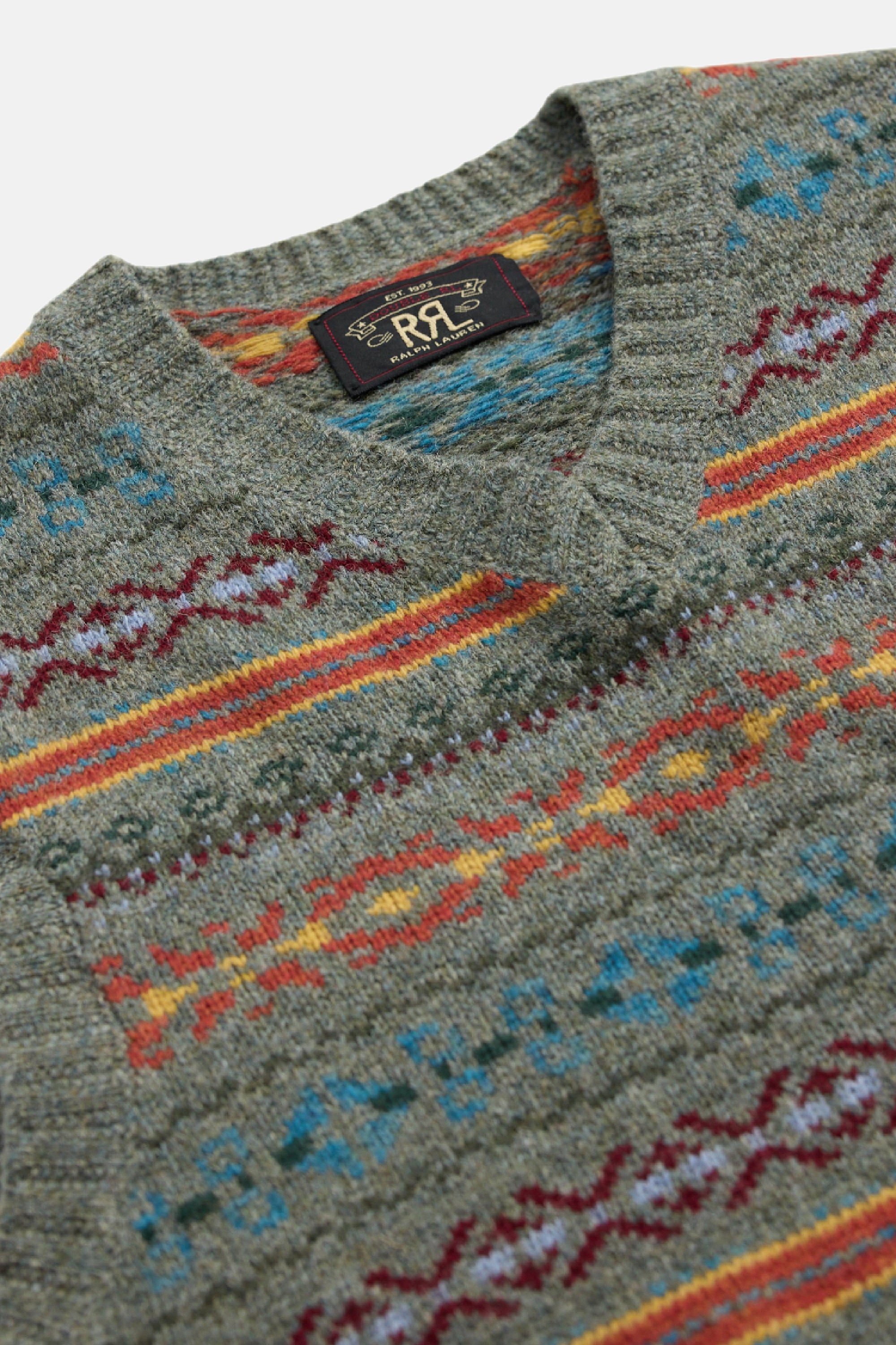 Fair Isle Sleeveless Jumper