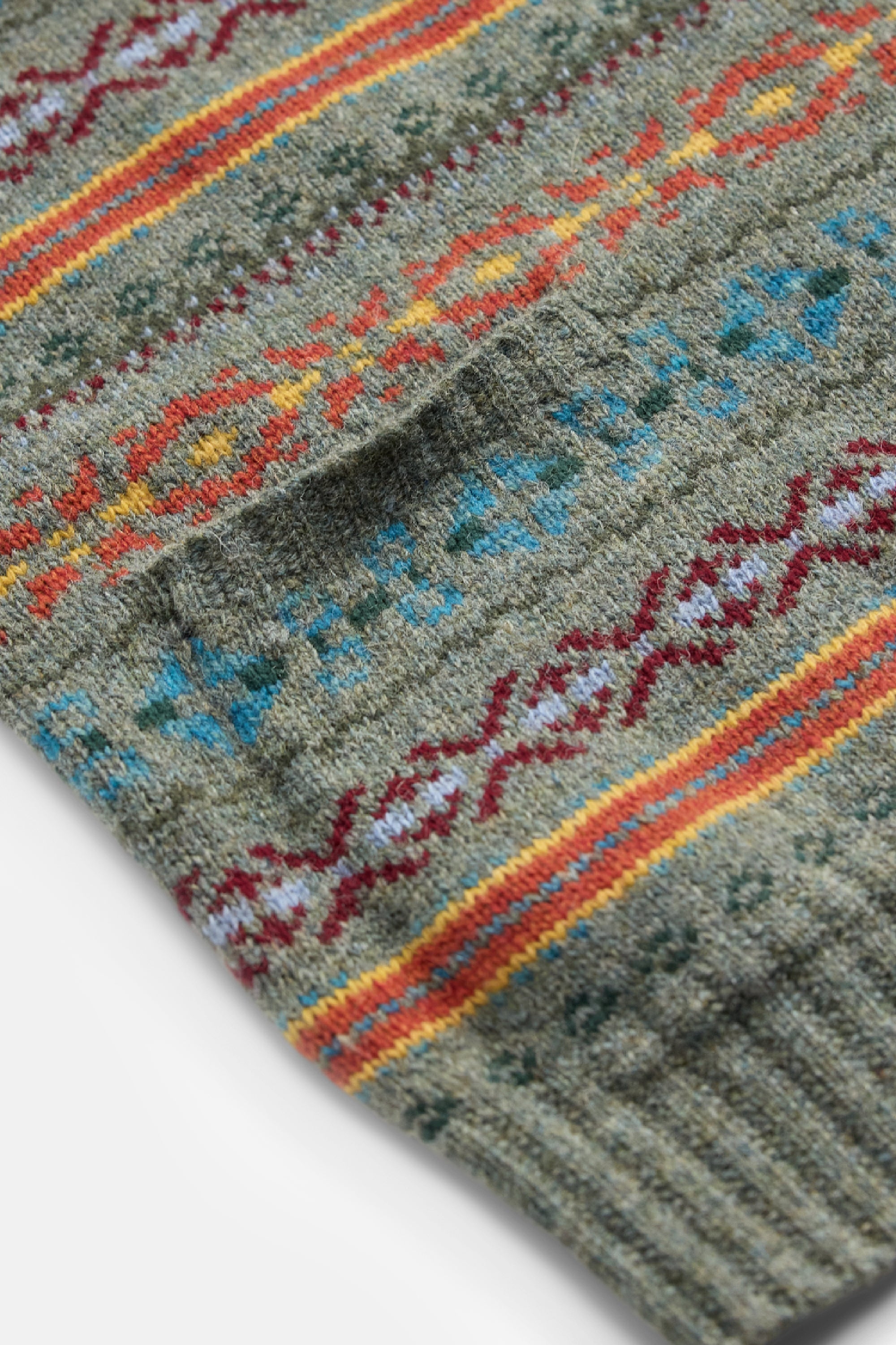 Fair Isle Sleeveless Jumper