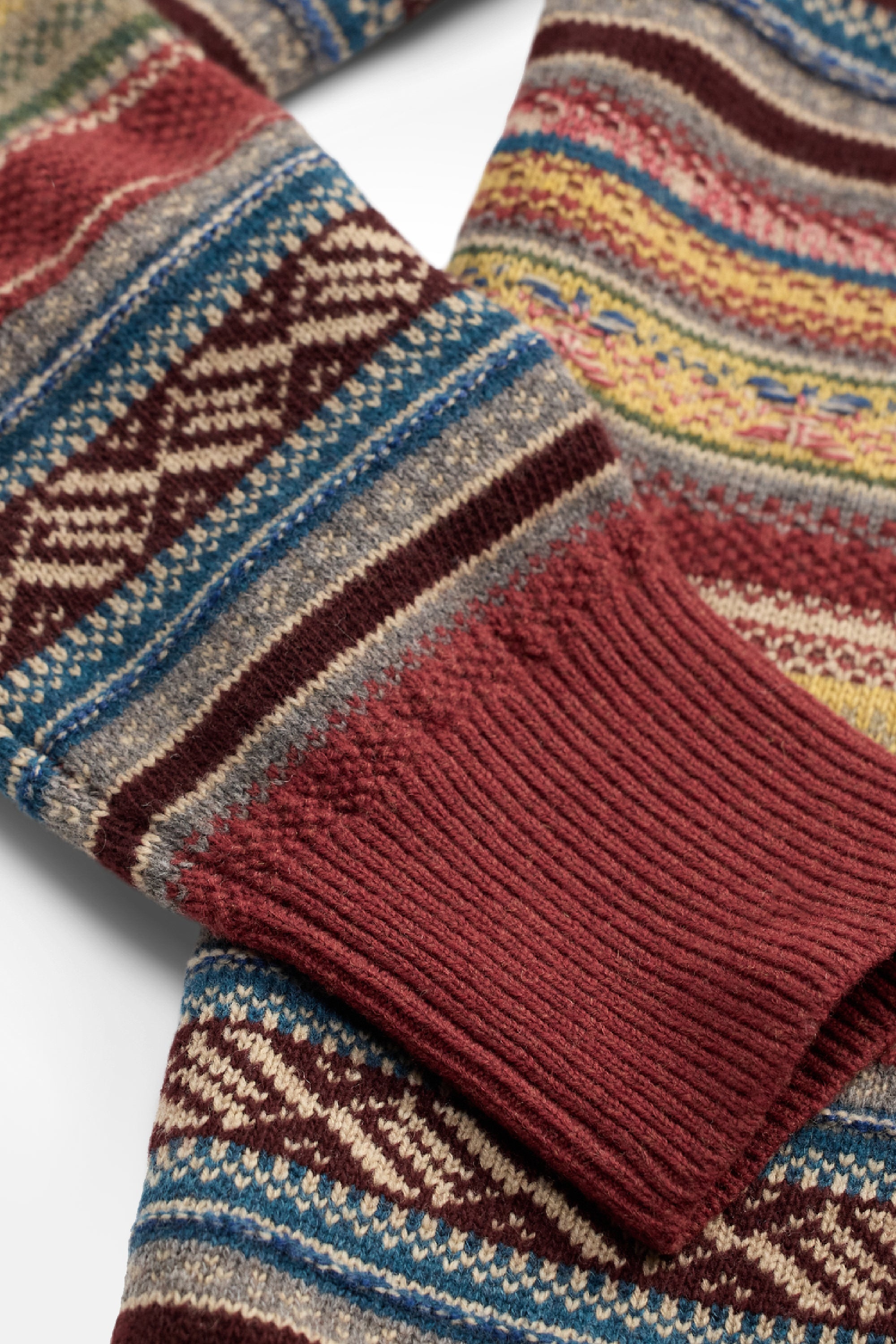 Stripe Henly Long Sleeve Pullover