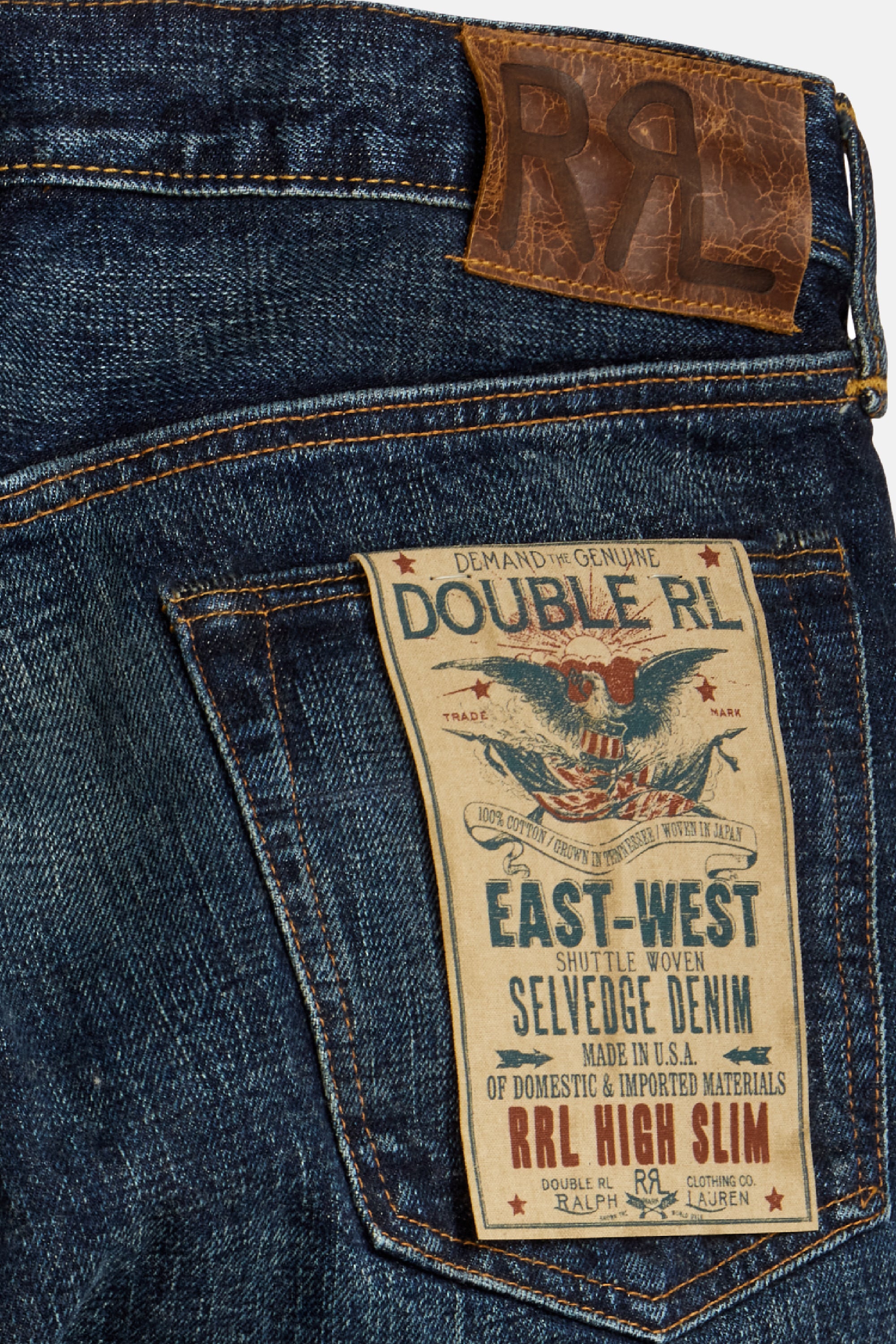 Bayview Hohe Slim-Fit Jeans