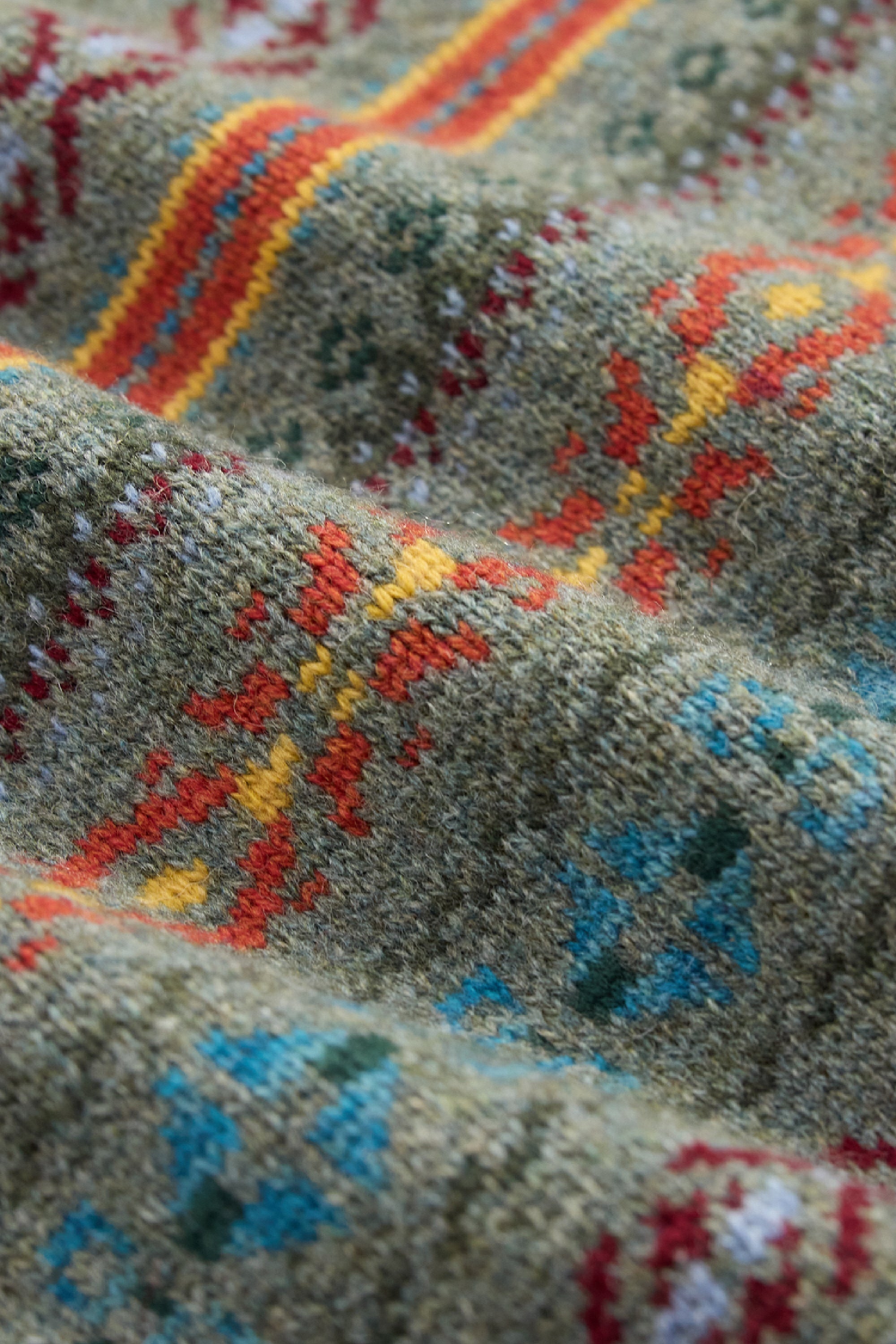 Fair Isle Sleeveless Jumper