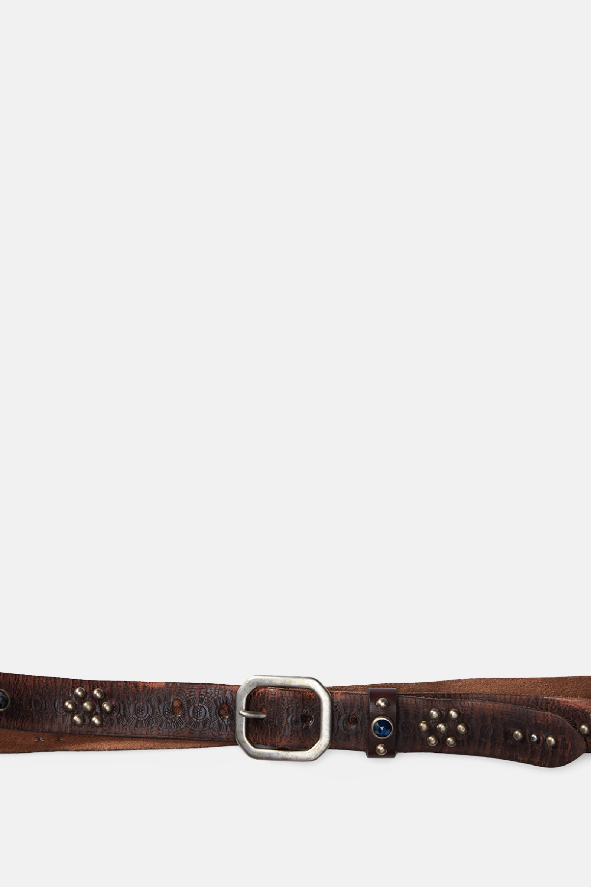 Belt Rasco Casual Tumbled Leather