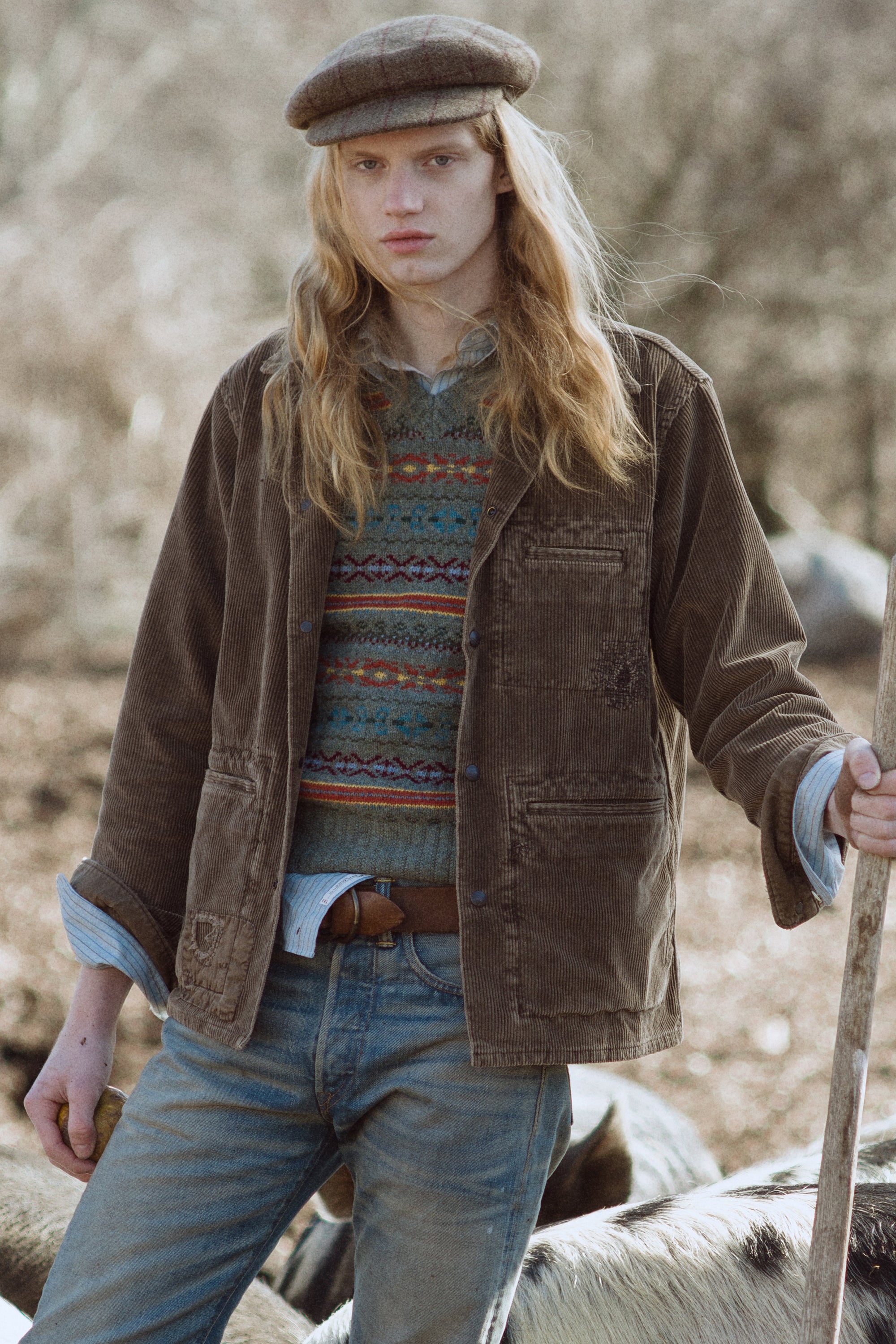 Fair Isle Sleeveless Jumper