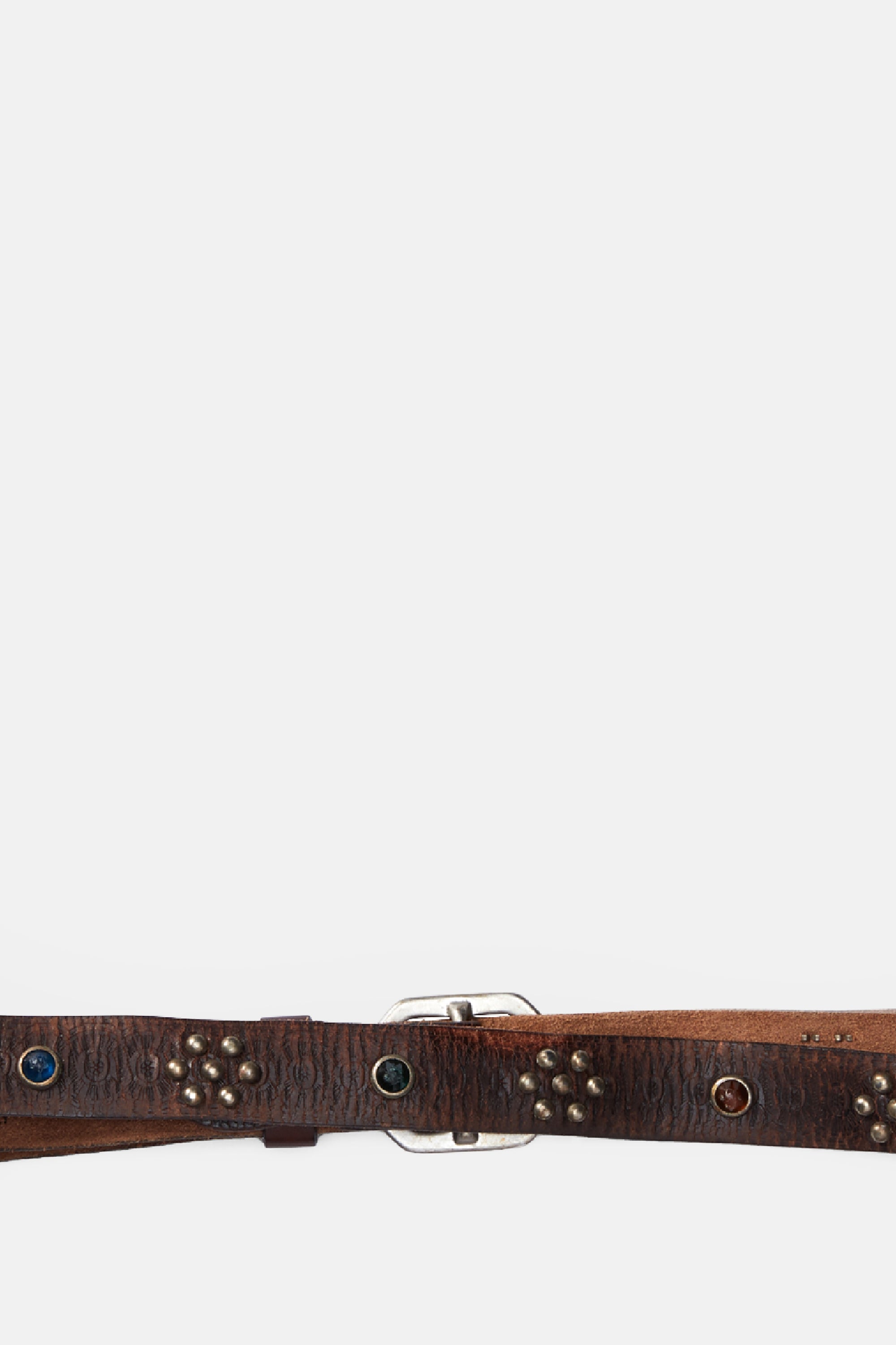 Belt Rasco Casual Tumbled Leather