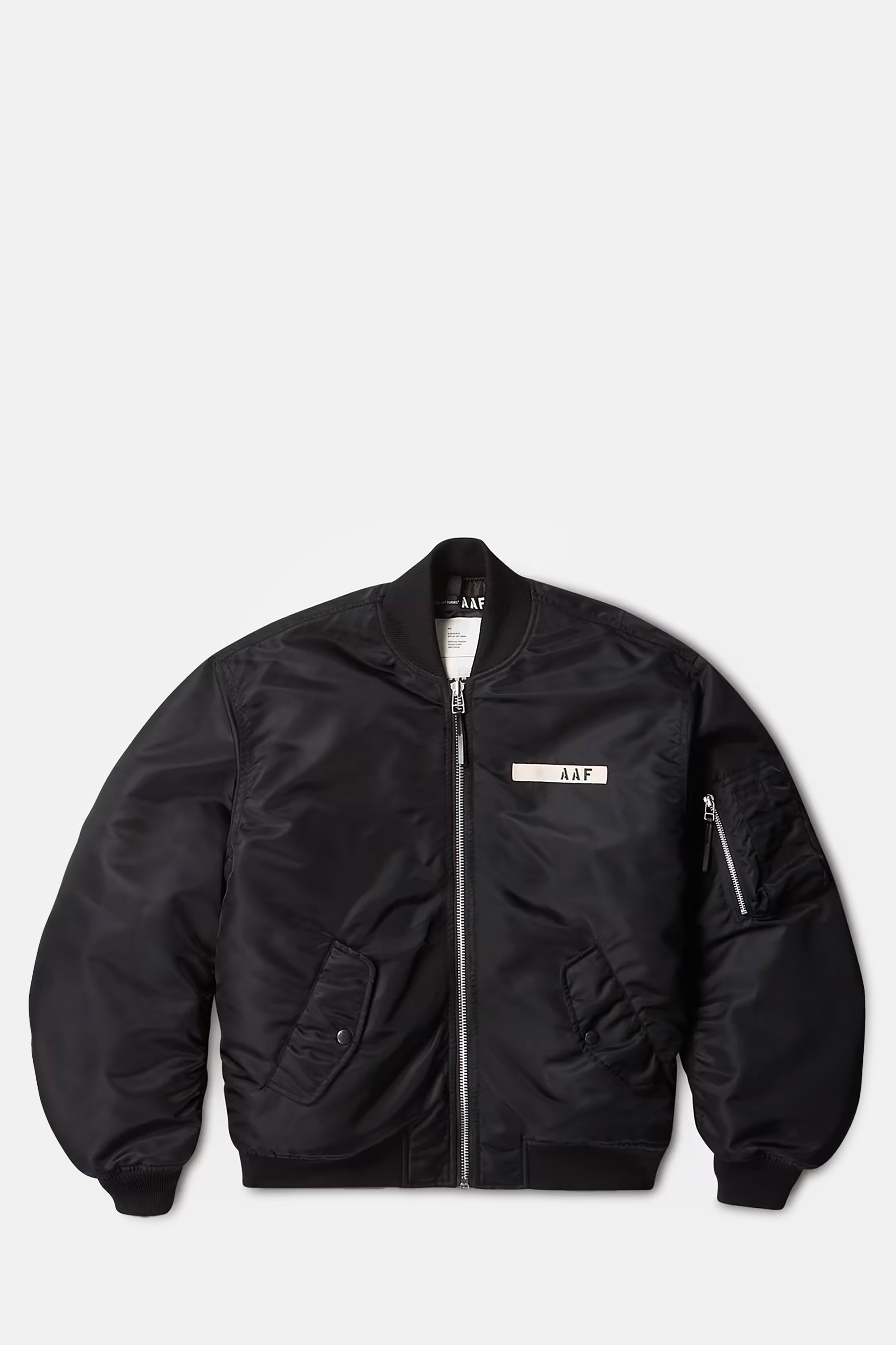 Black Flight Bomber Jacket
