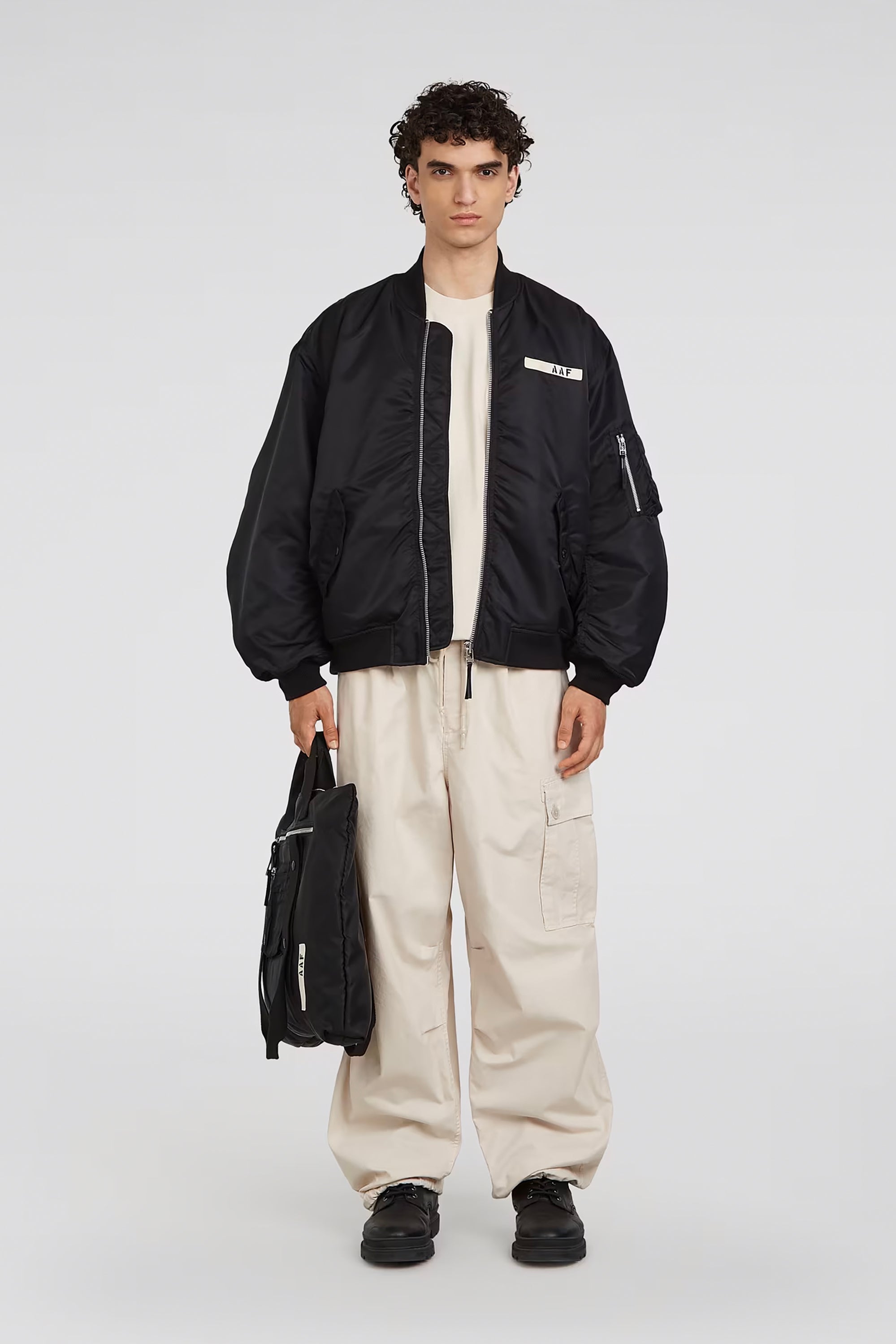 Black Flight Bomber Jacket