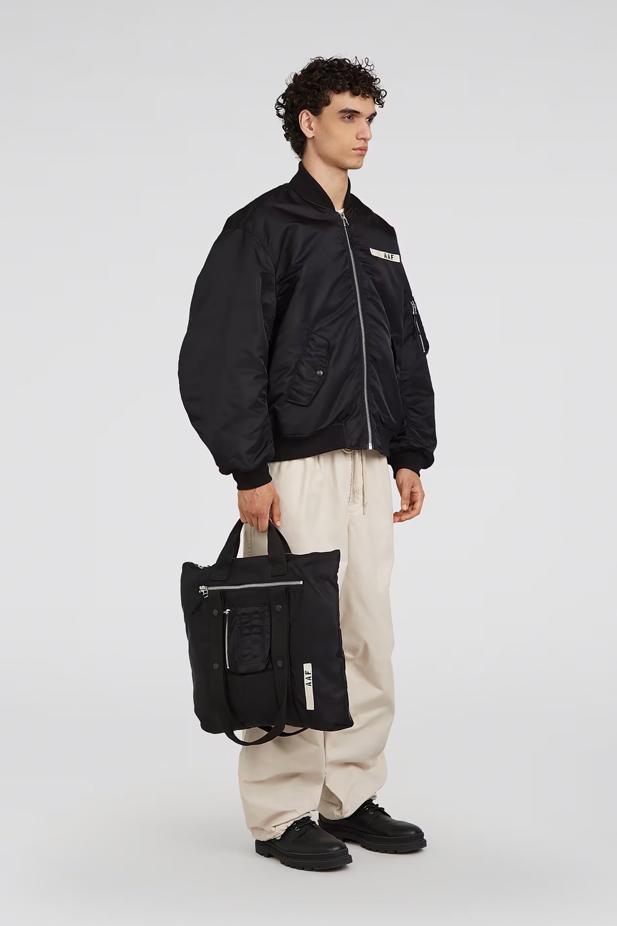 Black Flight Bomber Jacket