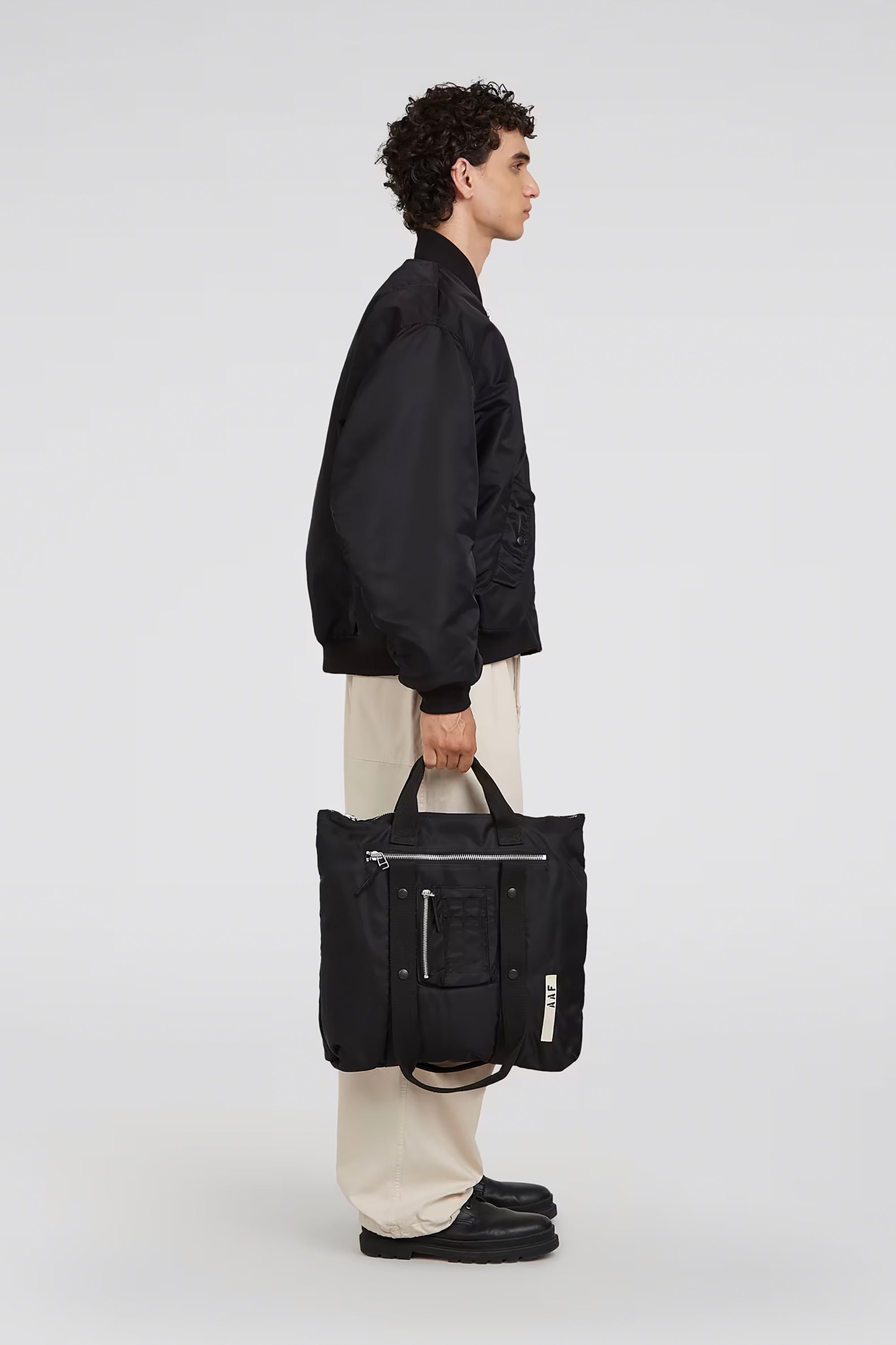 Black Flight Bomber Jacket