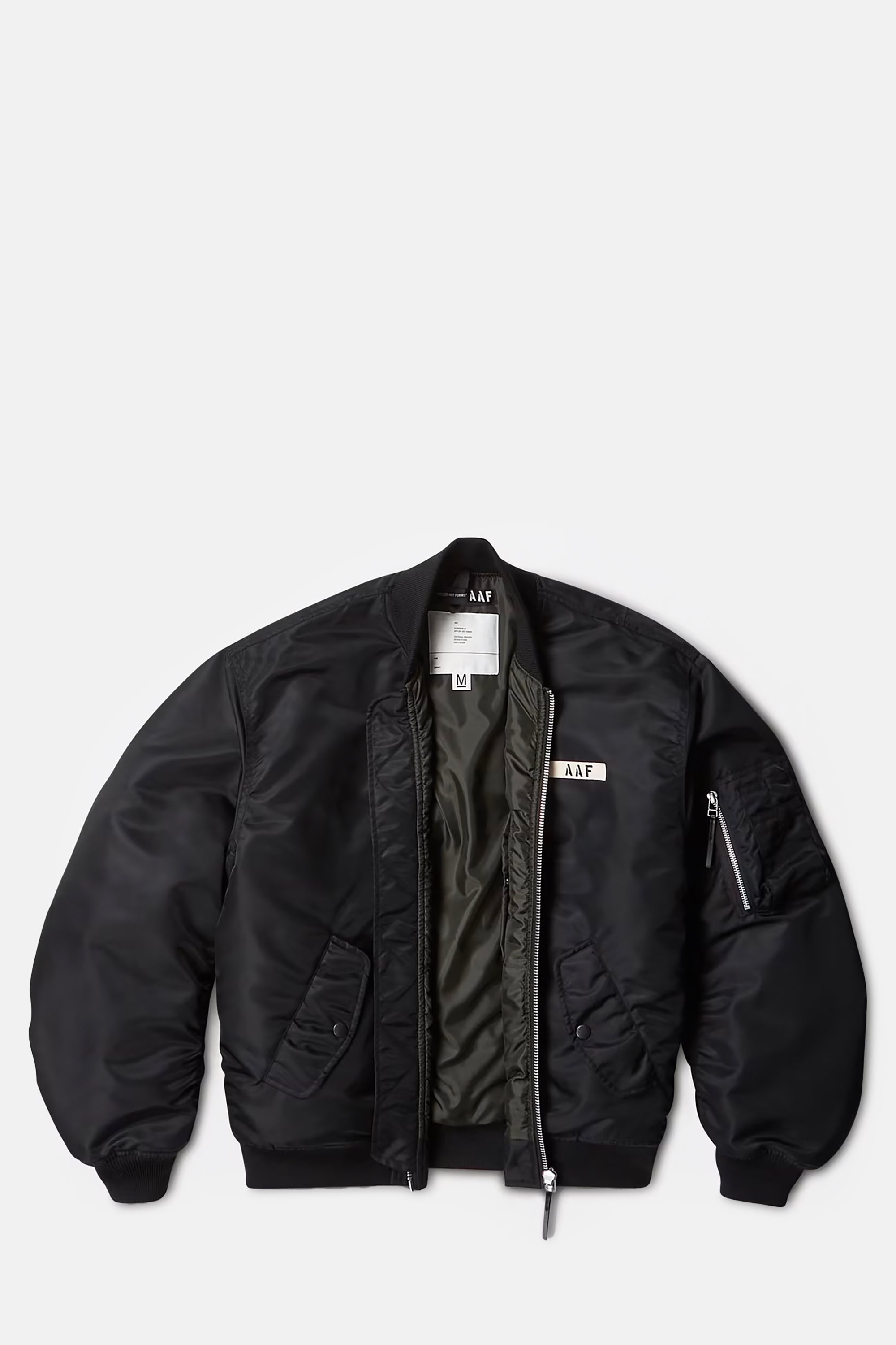 Black Flight Bomber Jacket
