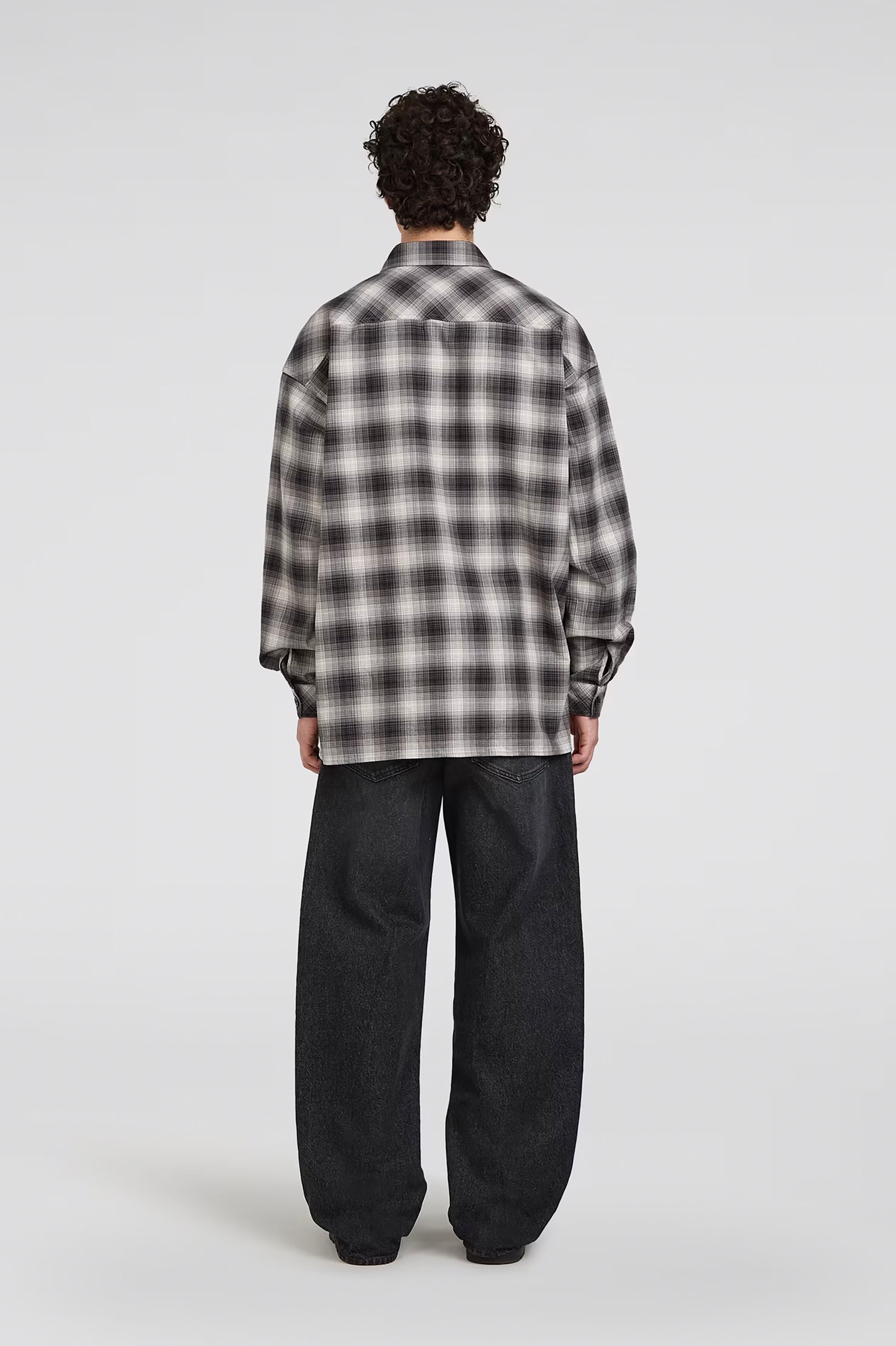 Oversized Check Shirt