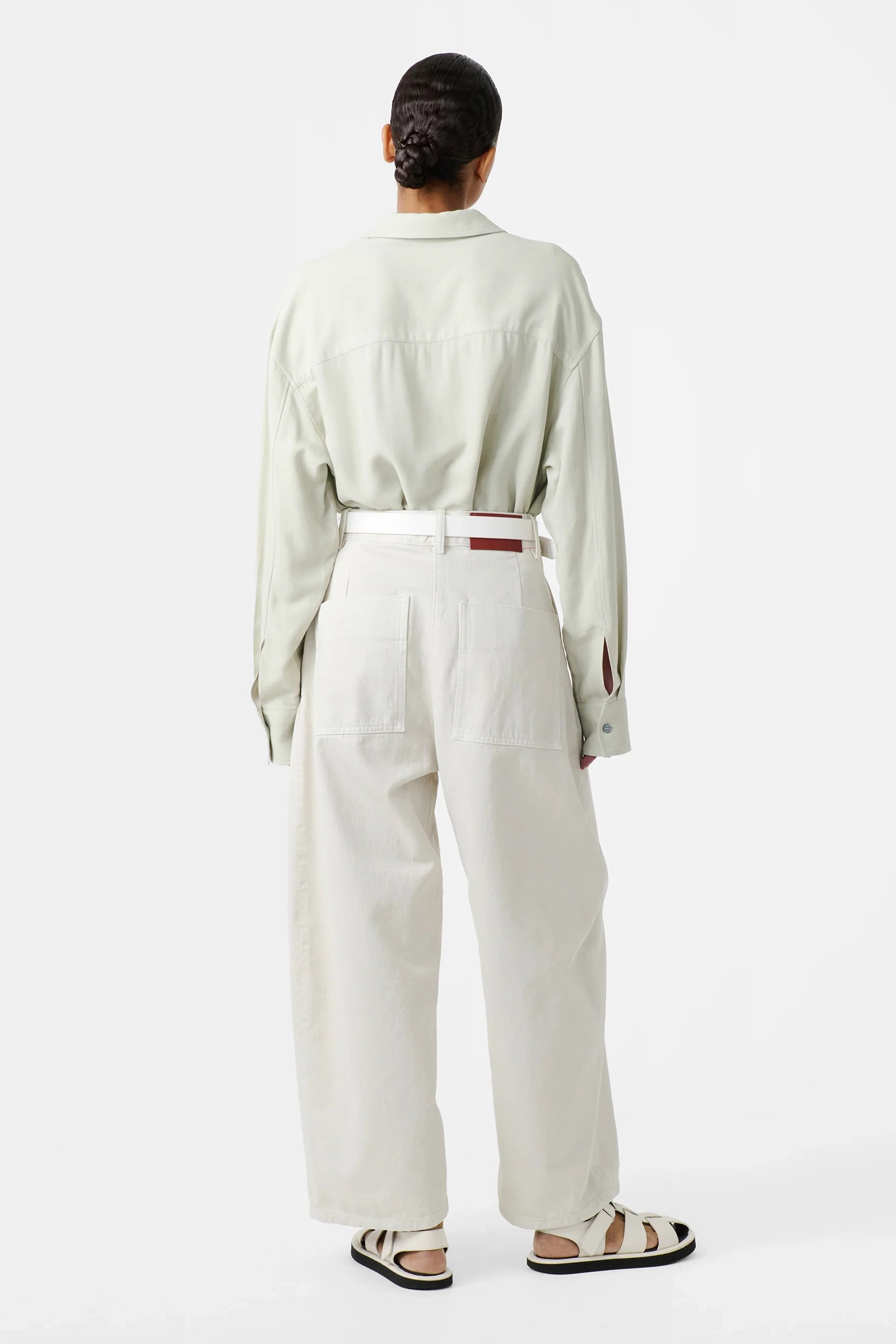 Ice Wide Crop Pant