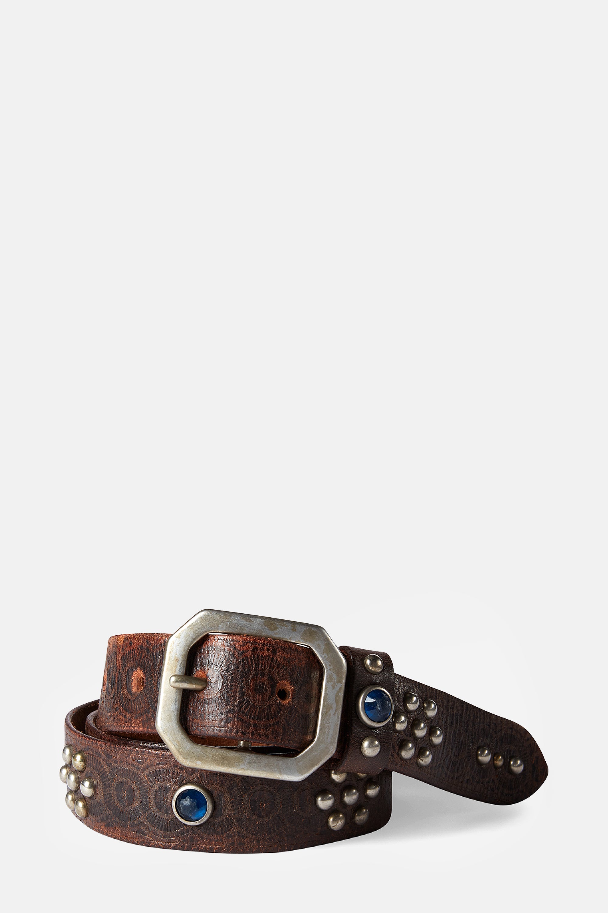Belt Rasco Casual Tumbled Leather