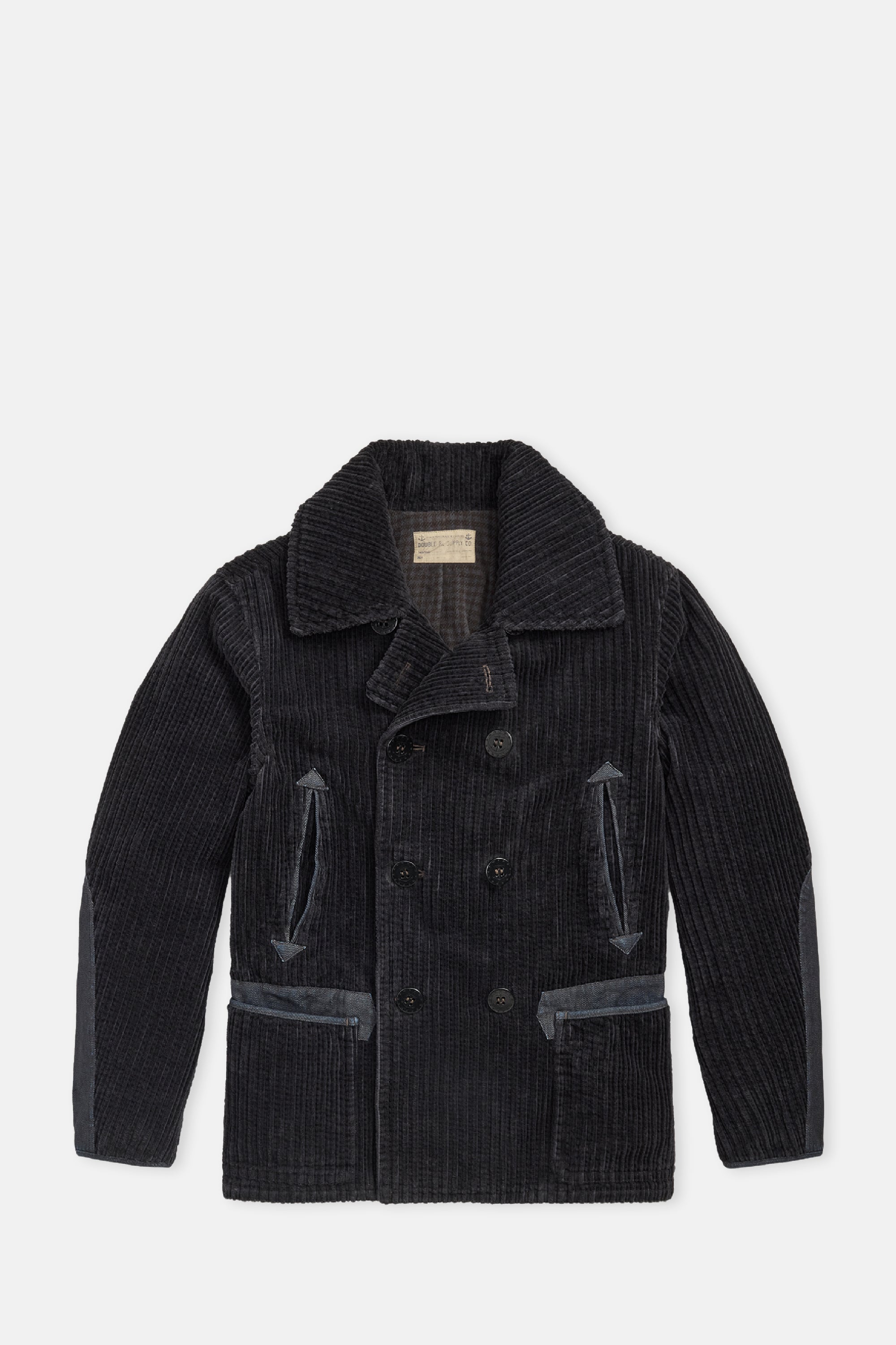 Vintage Navy Port Peacoat Coat