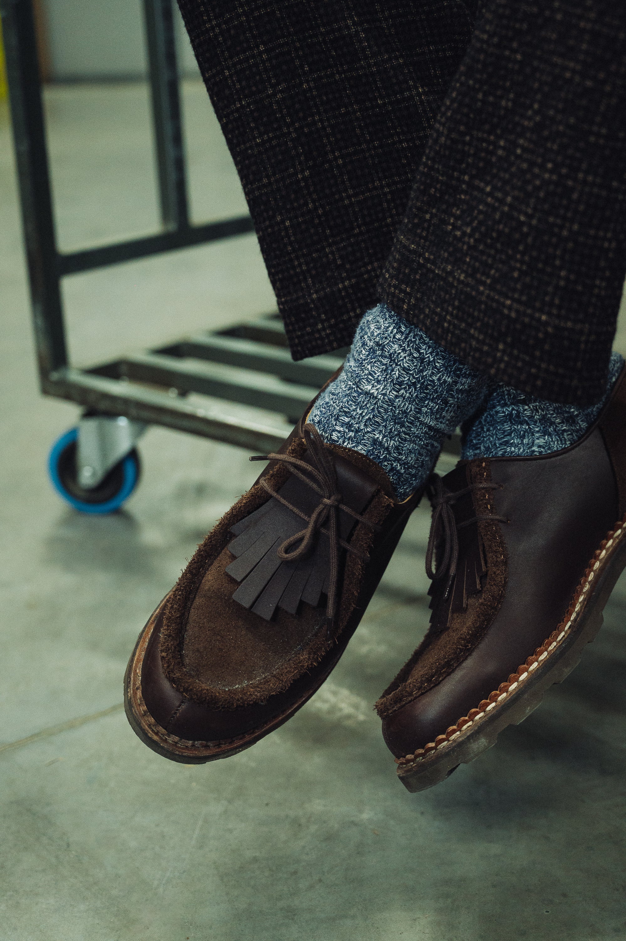 Paraboot X Universal Woorks Michael Velours Cafe