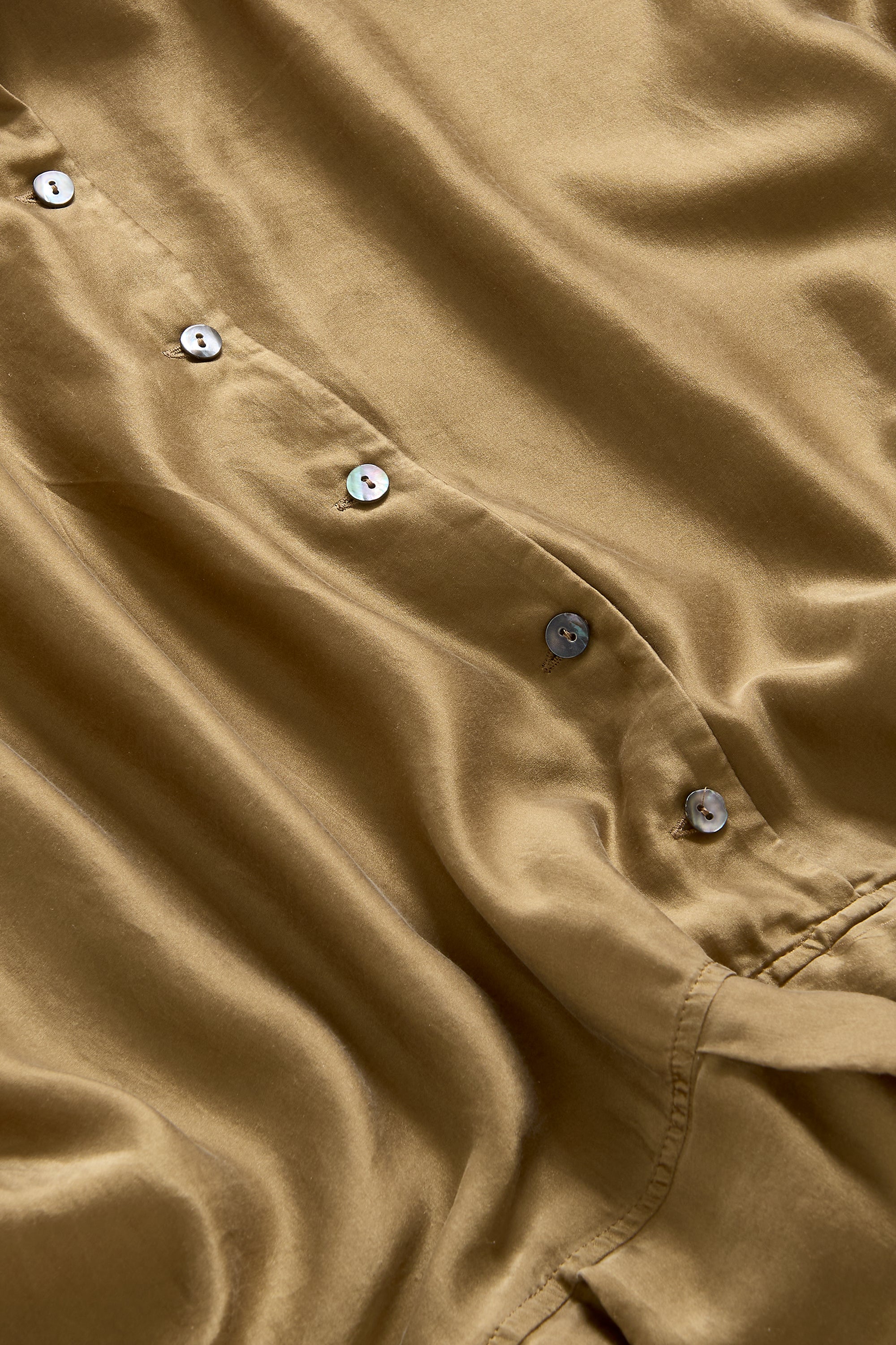 Gold Pleated Collar Dress Sc