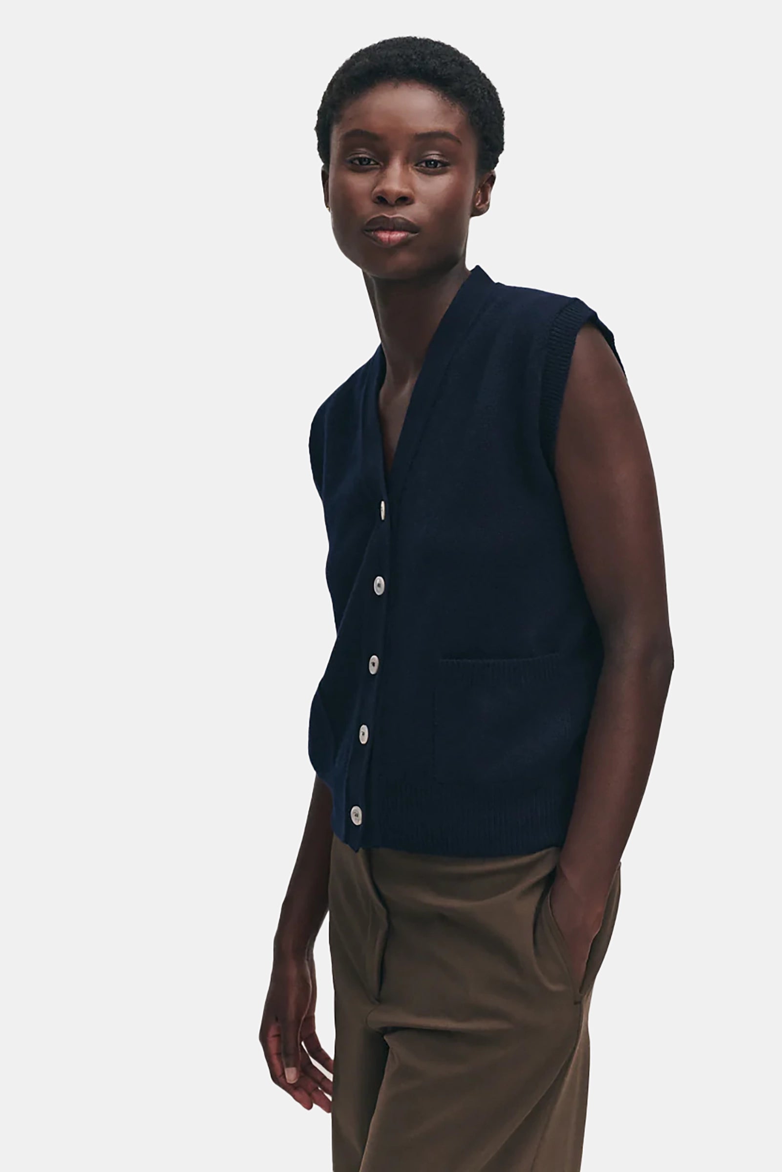 Navy Wexford Waistcoat