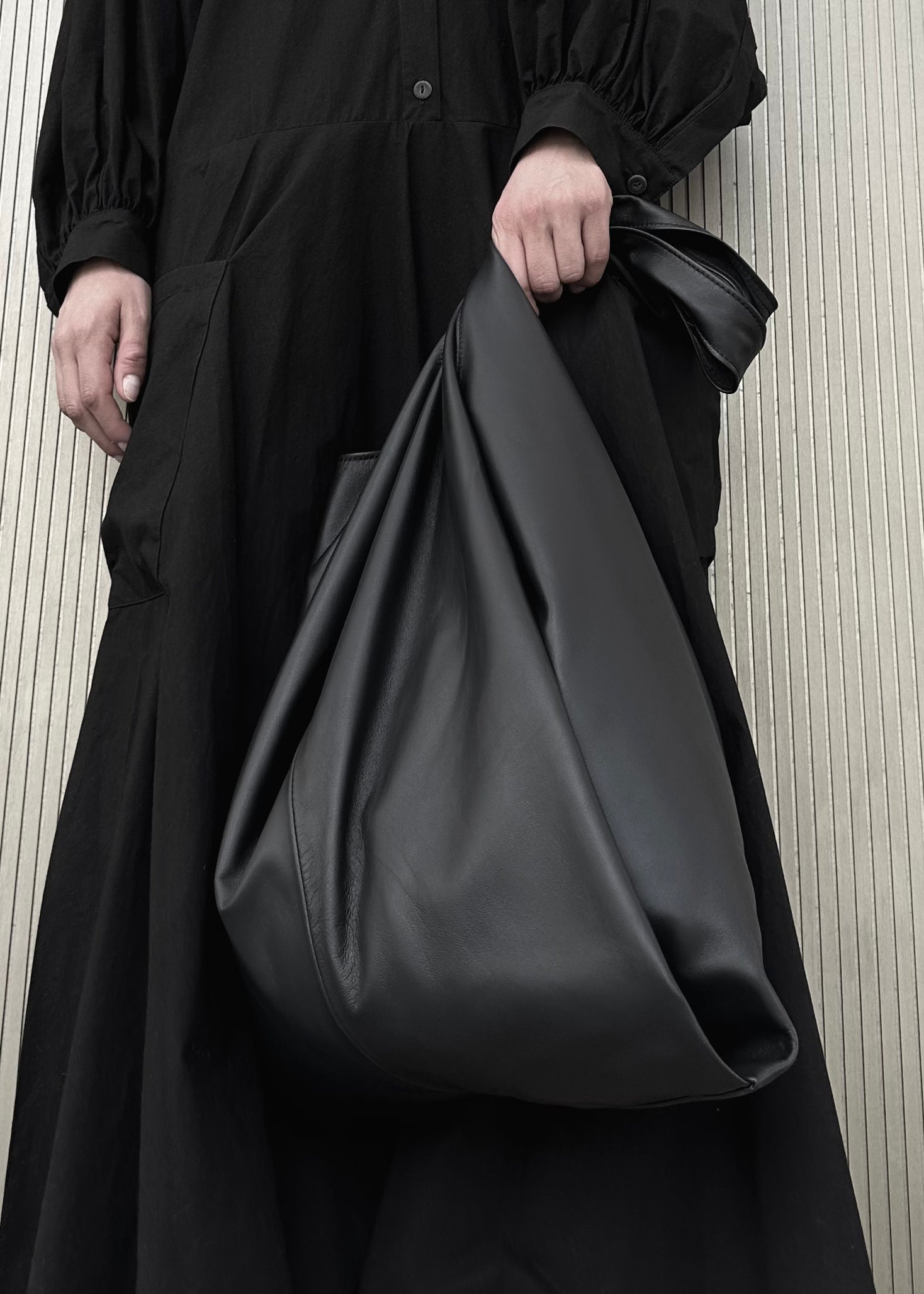 Black XL Oversize Shopper