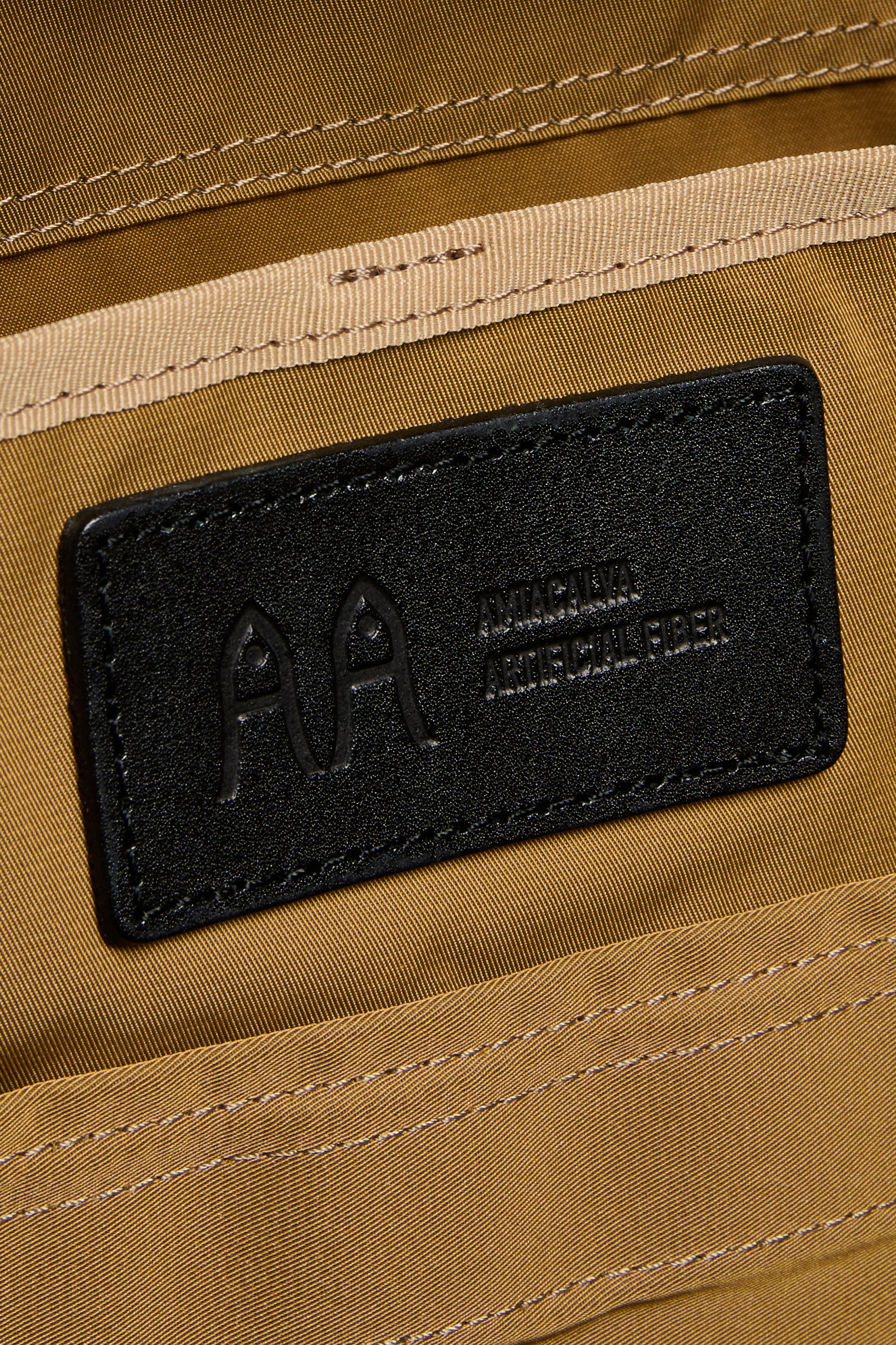 Beige Gabardine Backpack