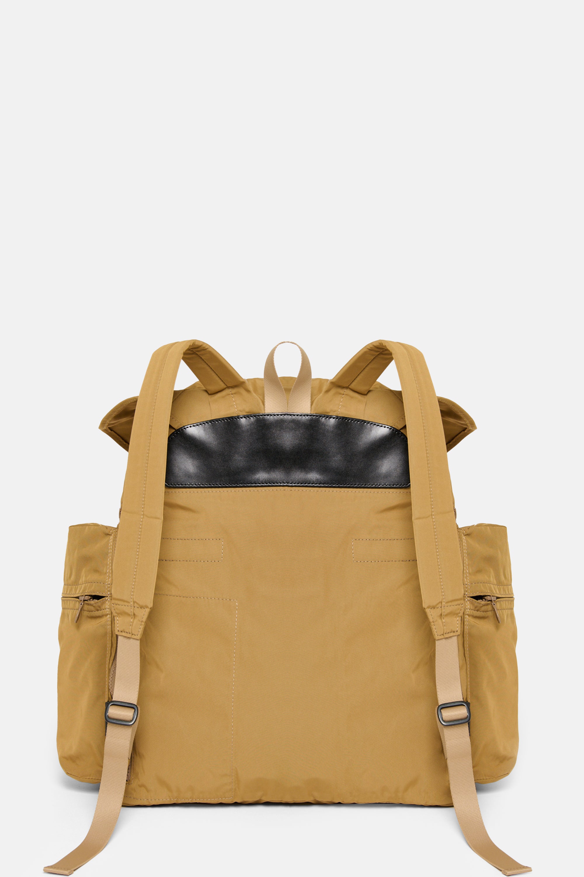 Beige Gabardine Backpack XL