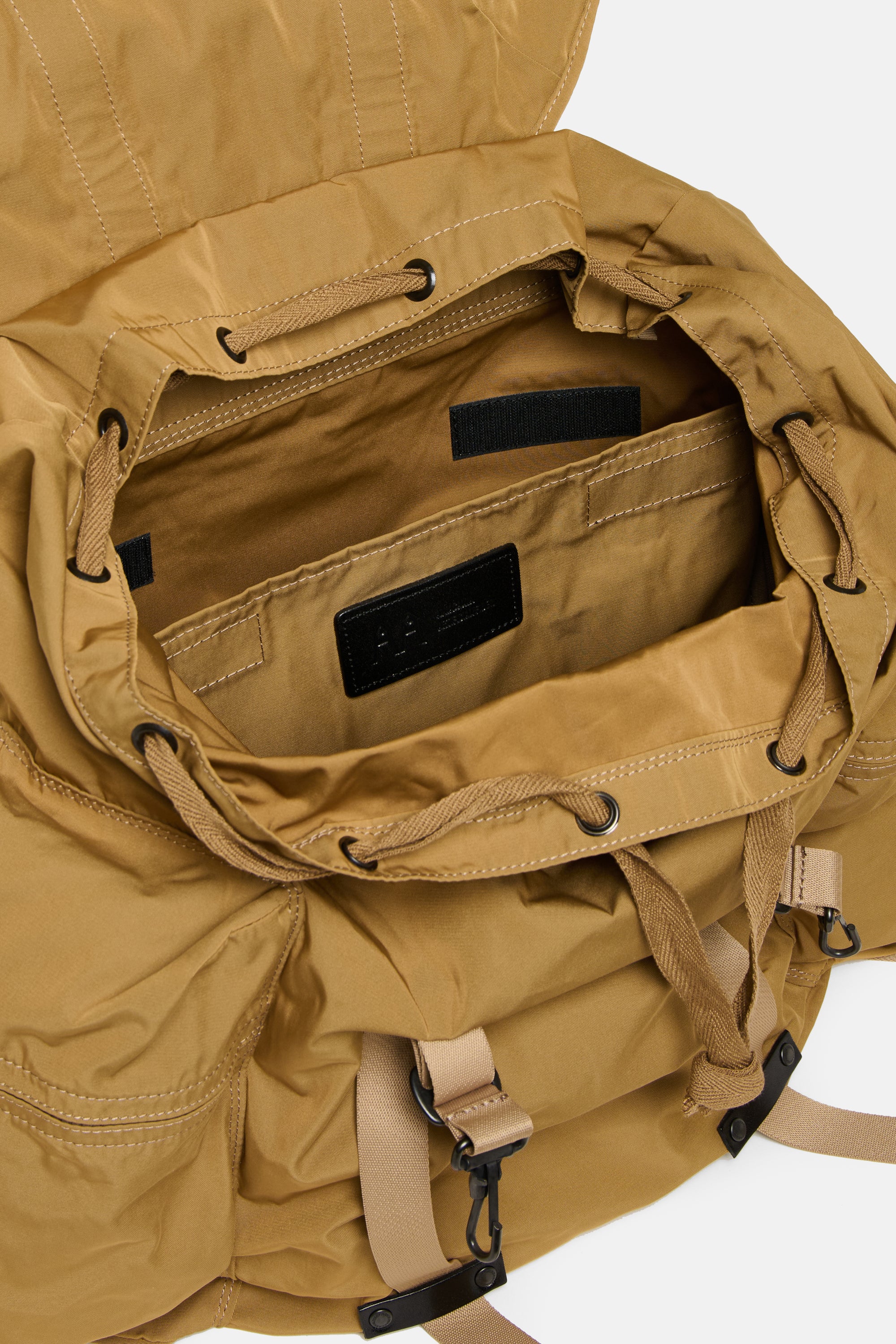 Beige Gabardine Backpack XL