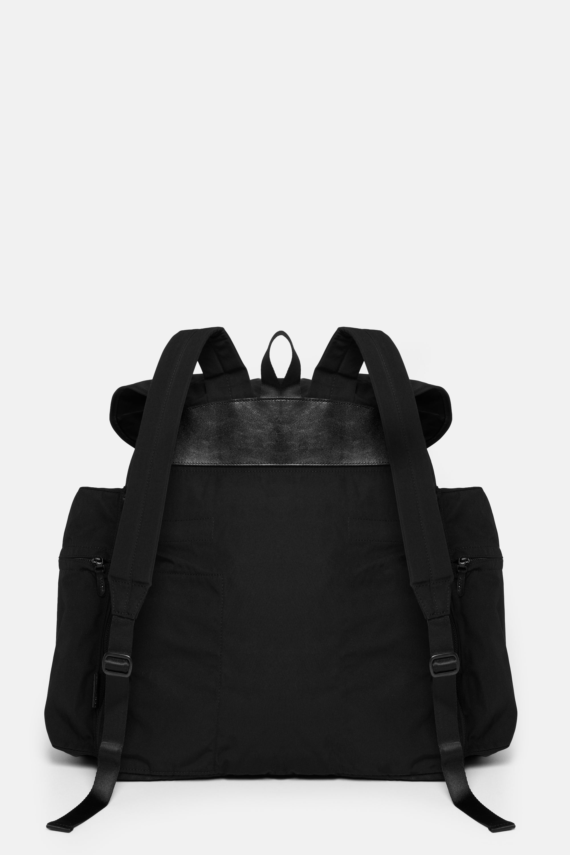 Black Gabardine Backpack XL