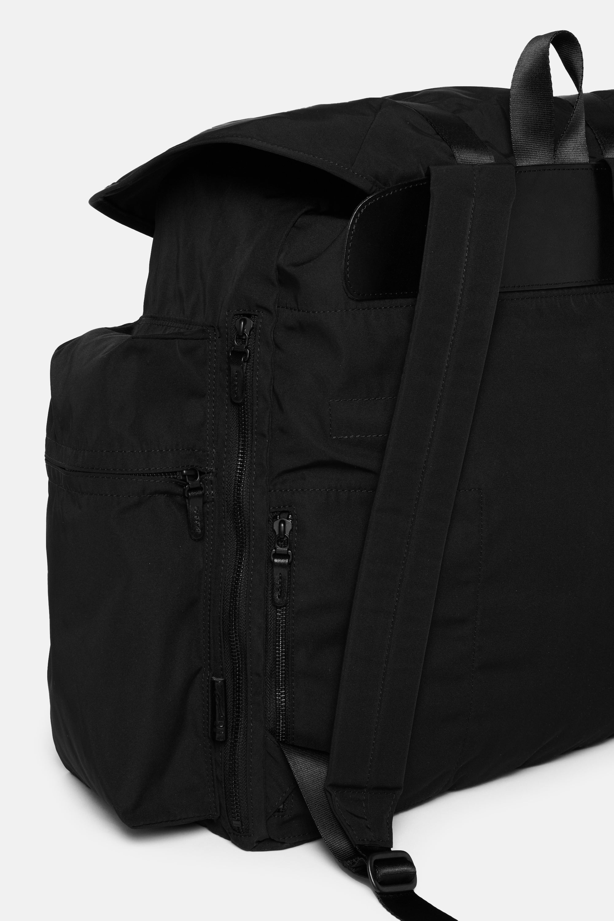Black Gabardine Backpack XL