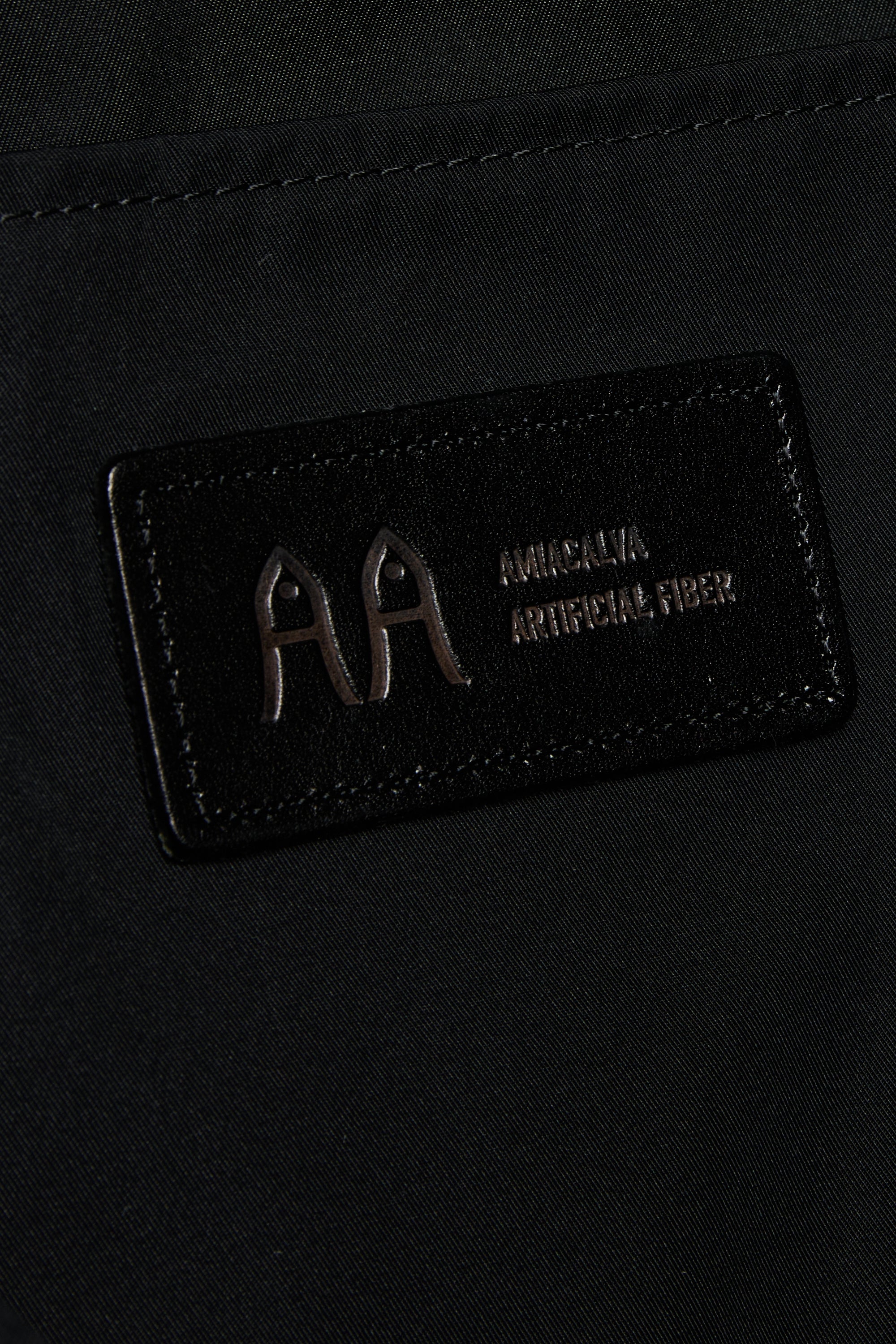 Black Gabardine Backpack XL