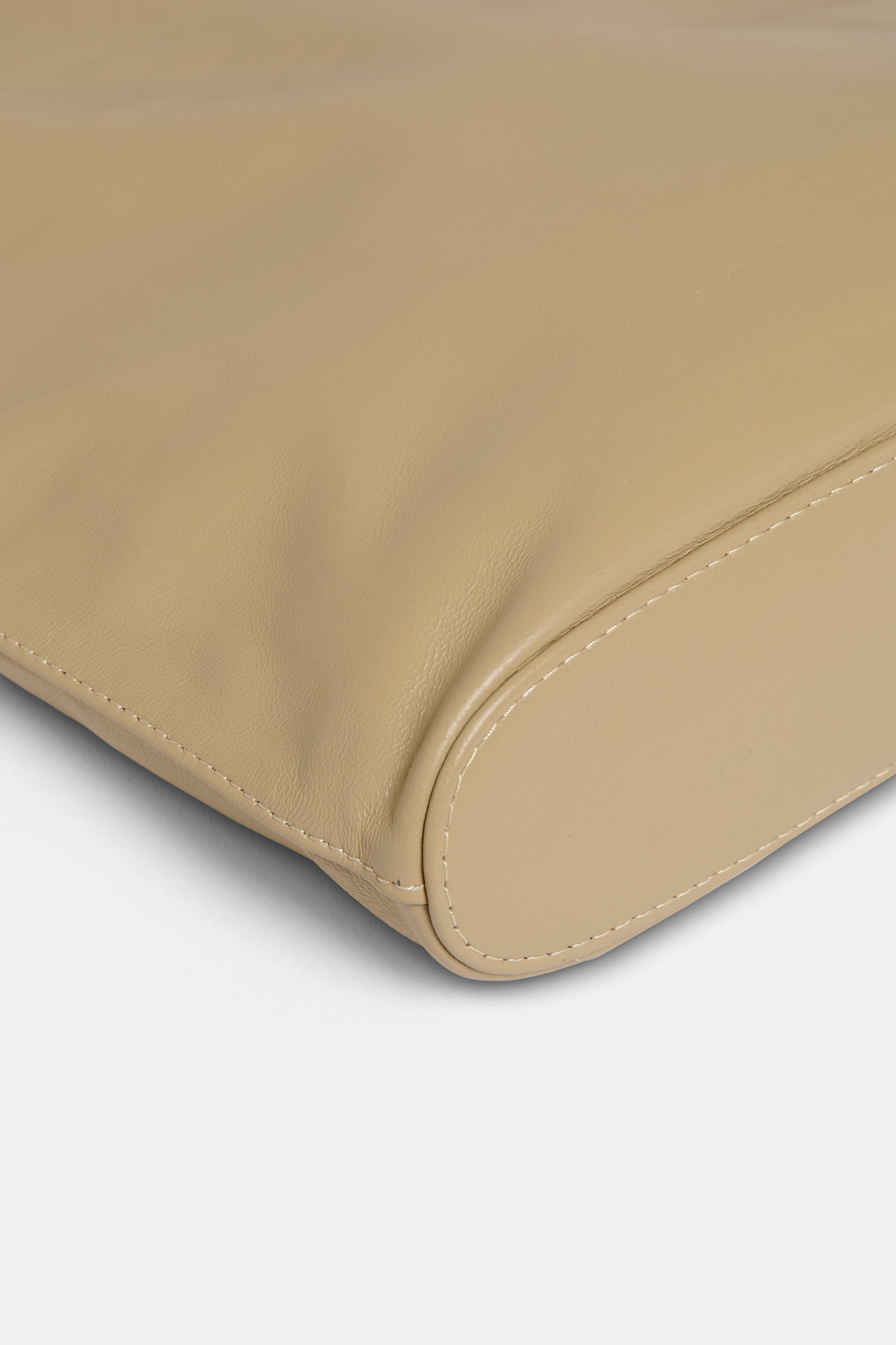 Taupe Narrow Oval Tote