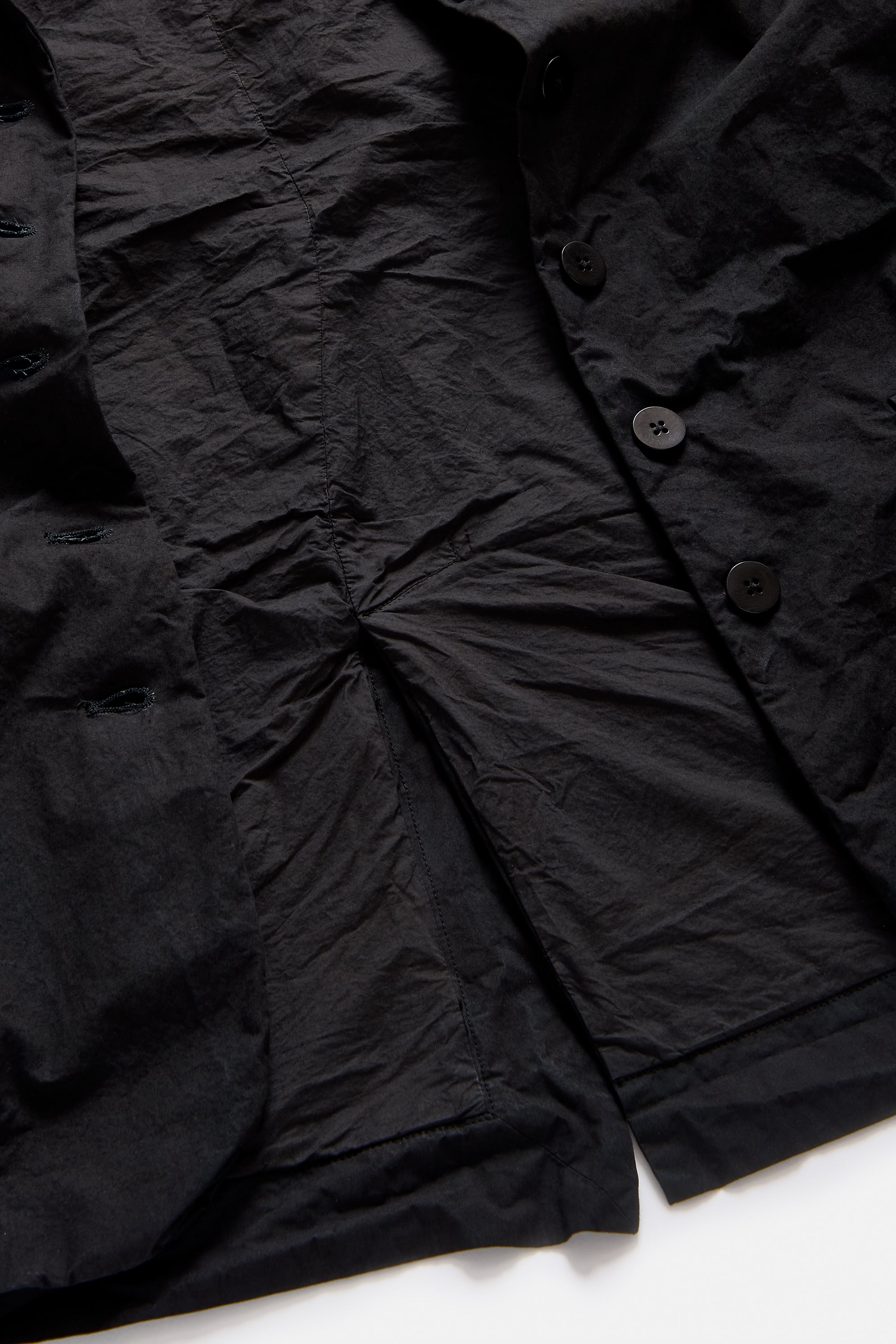 Black Sleeveless Big Blazer Cc