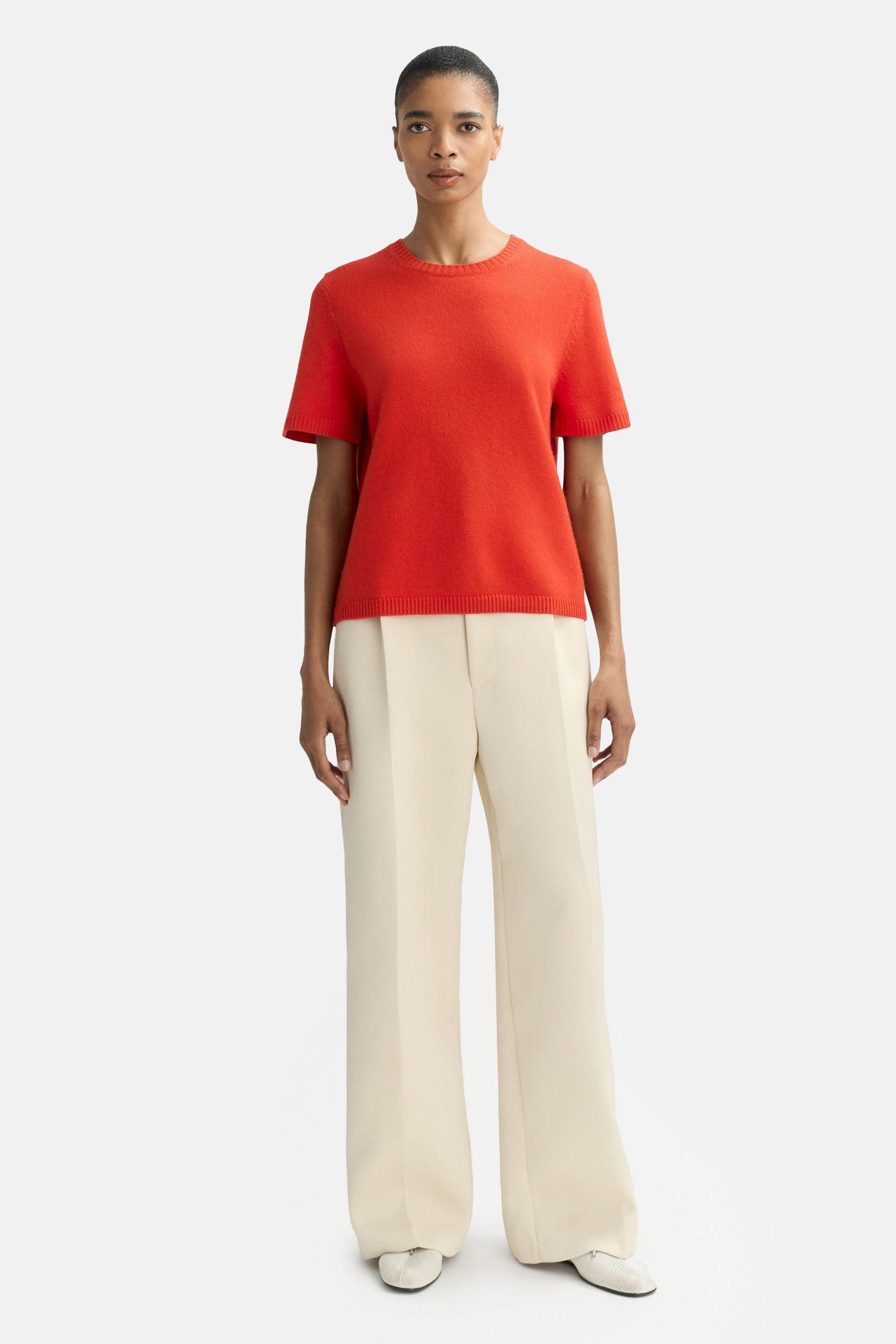 Tangerine Oversized T Shirt