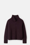 Midnight Plum Girlfriend Turtleneck