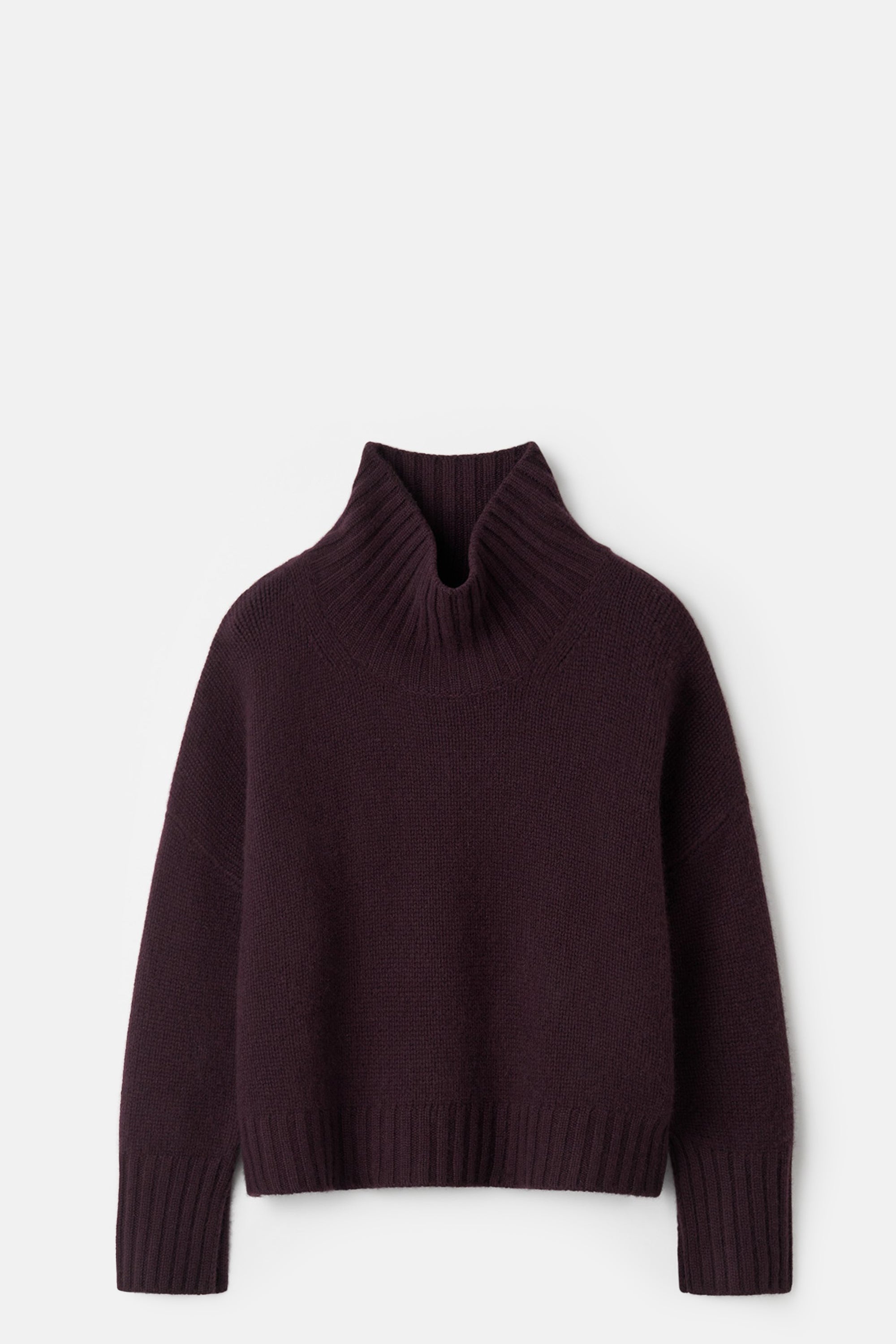 Midnight Plum Girlfriend Turtleneck