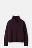 Midnight Plum Girlfriend Turtleneck