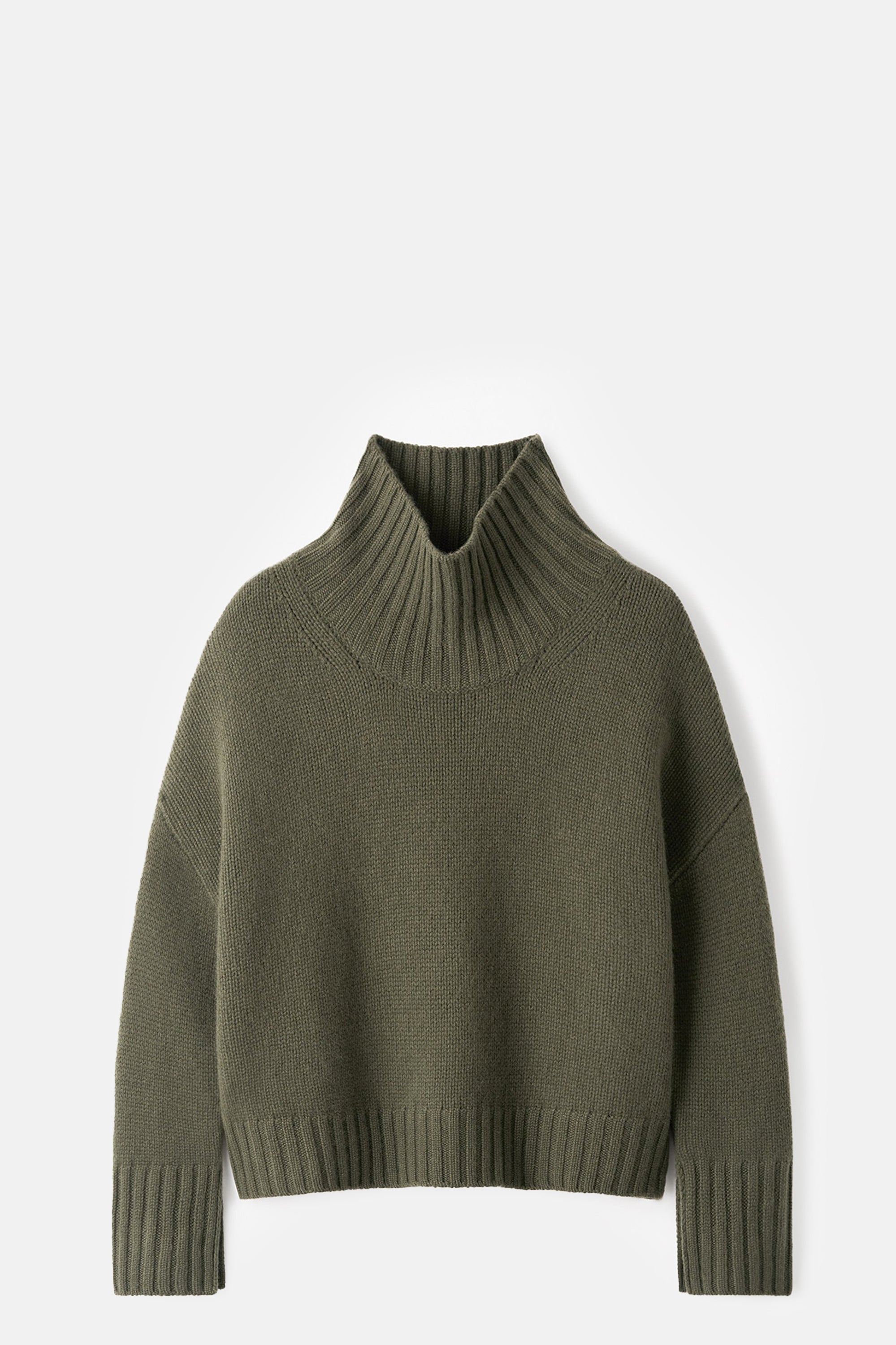 Olive Girlfriend Turtleneck