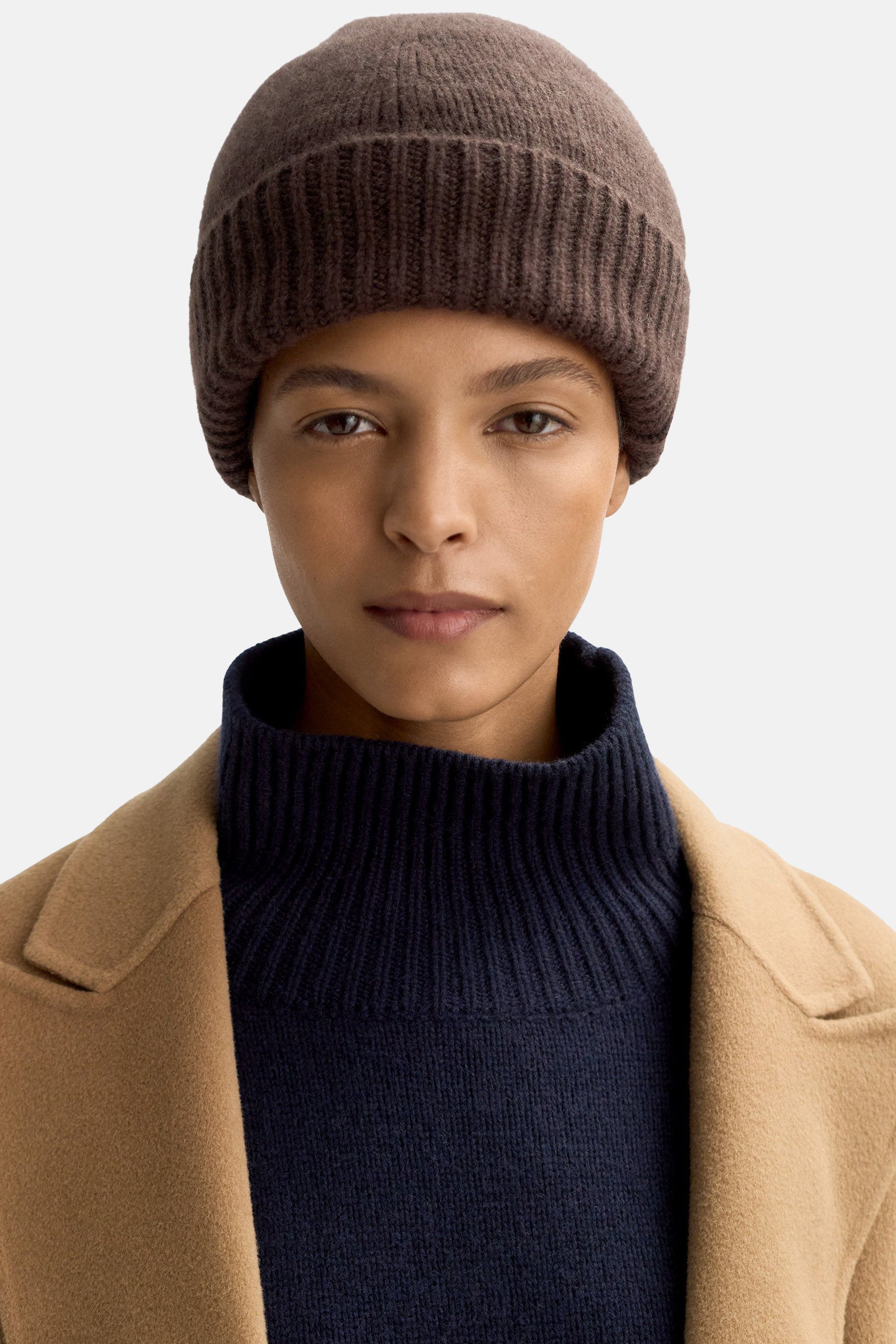 Mocha Chunky Beanie