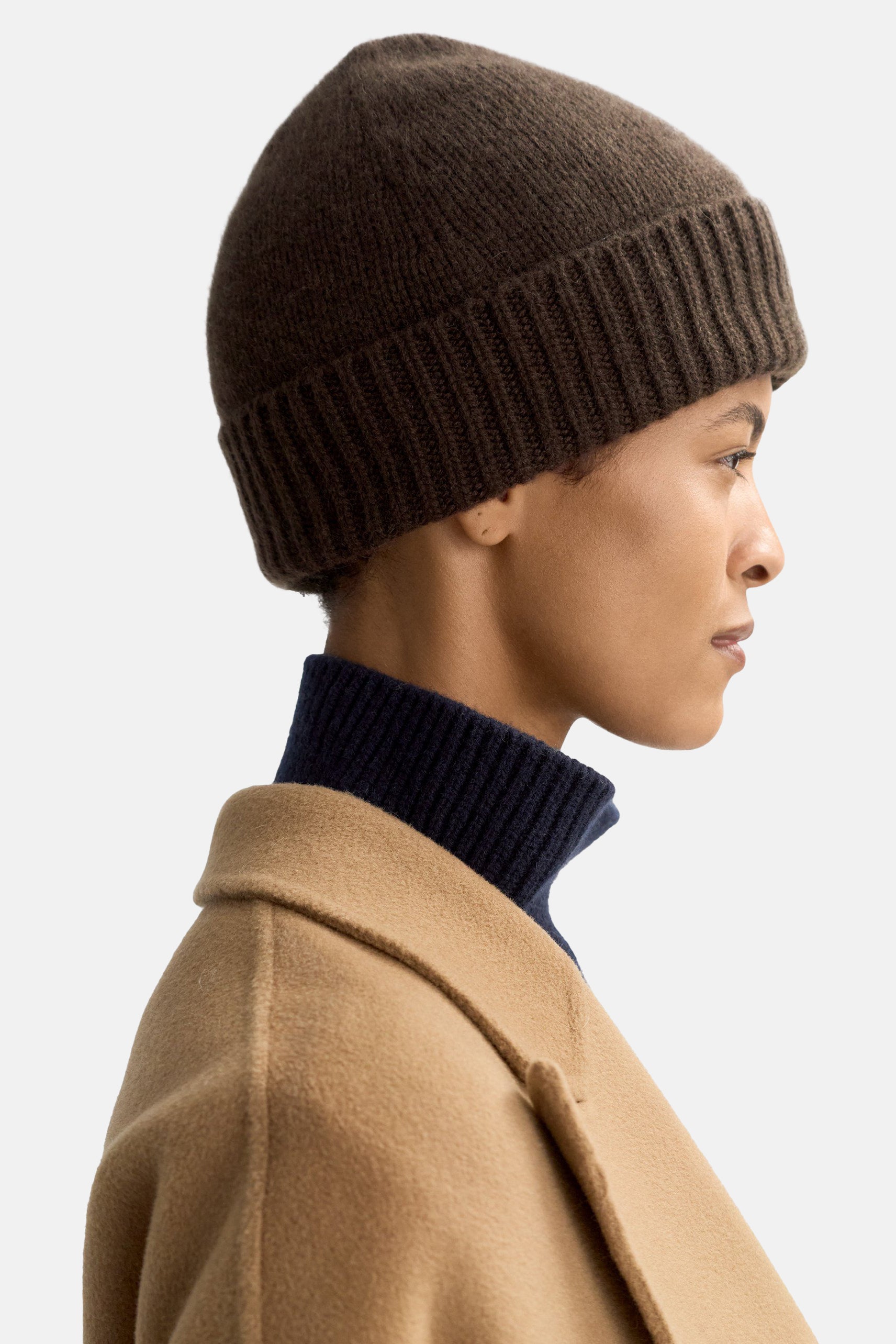 Mocha Chunky Beanie