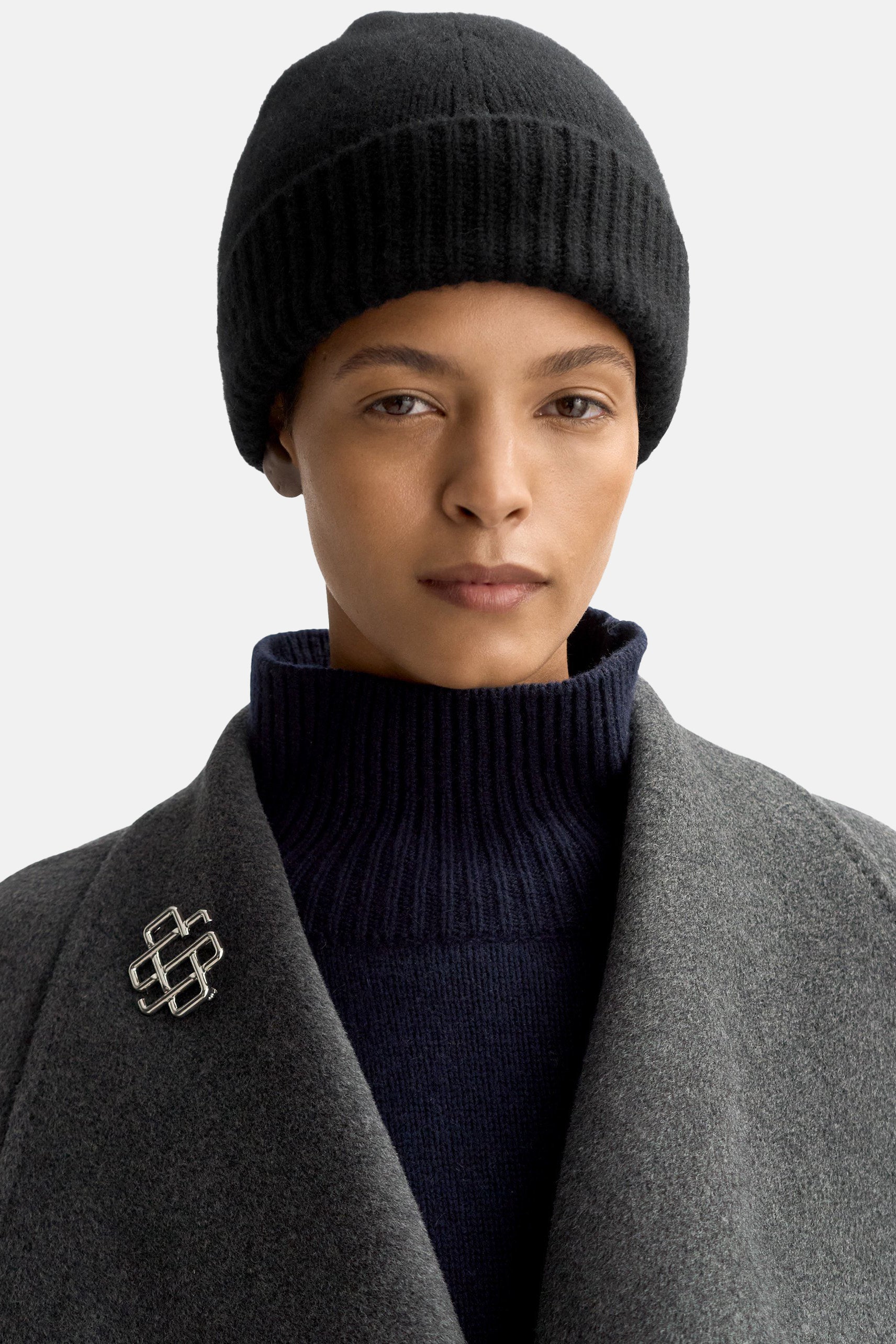 Black Chunky Beanie