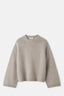 Greige Chunky Crewneck