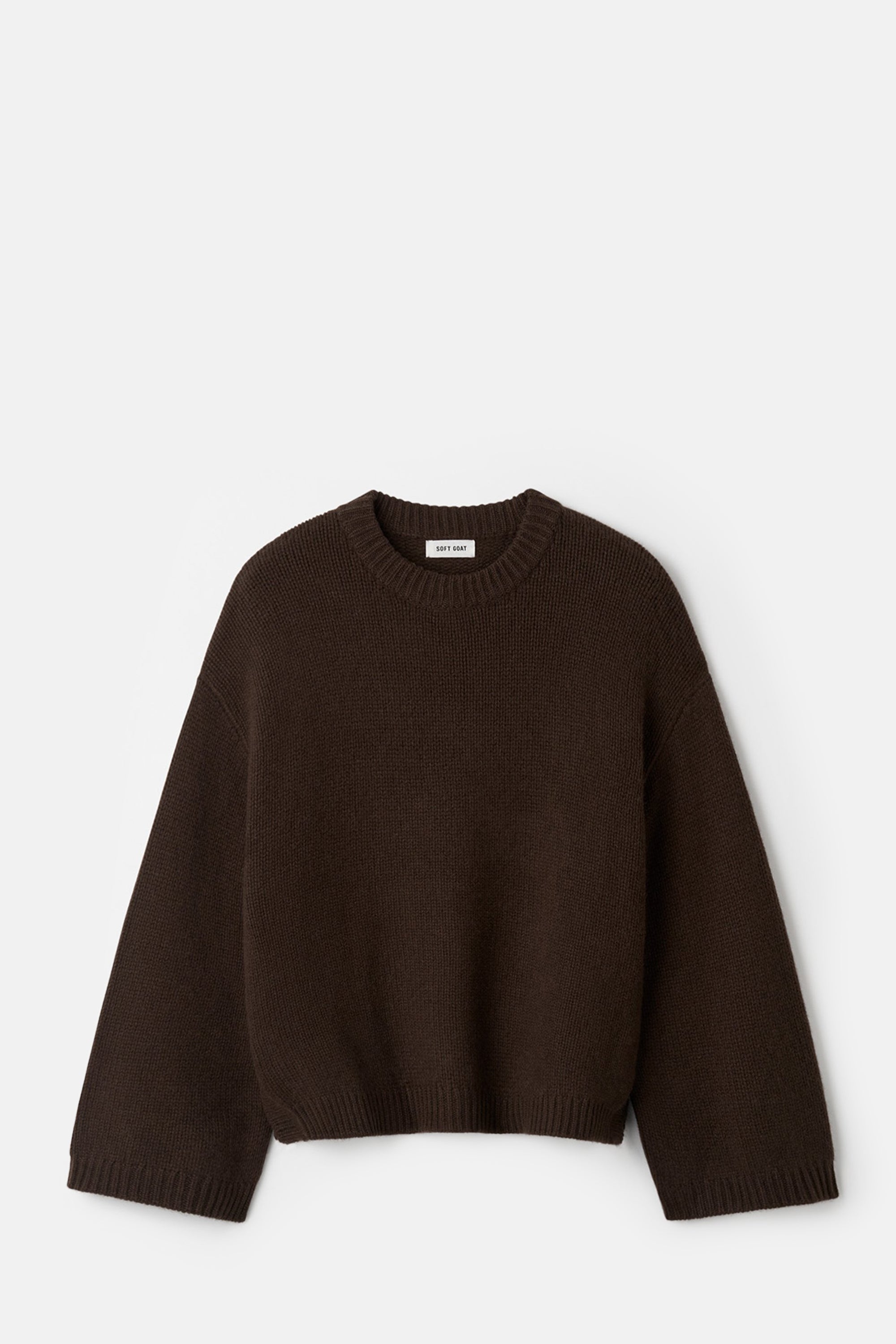 Mocha Chunky Crewneck