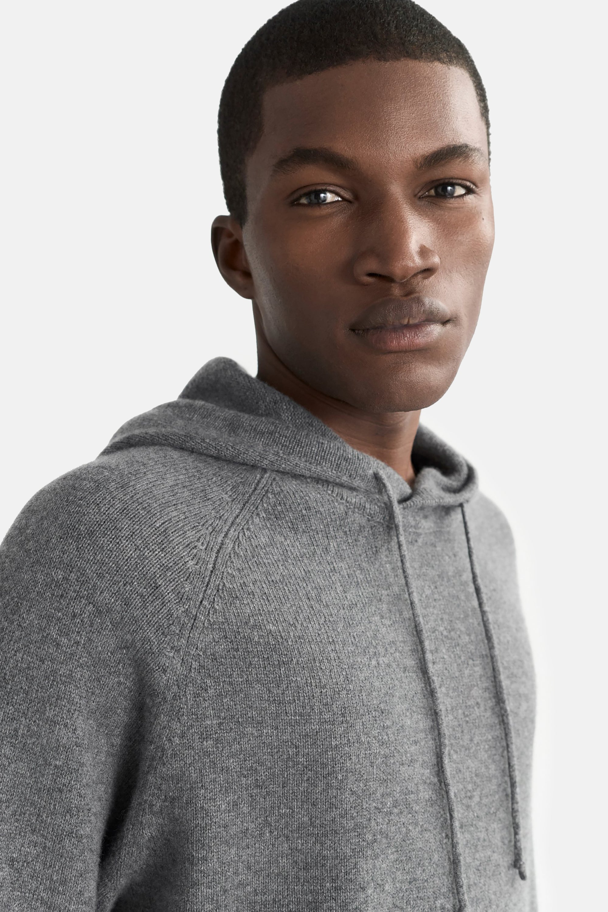 Grey Men's Hoodie