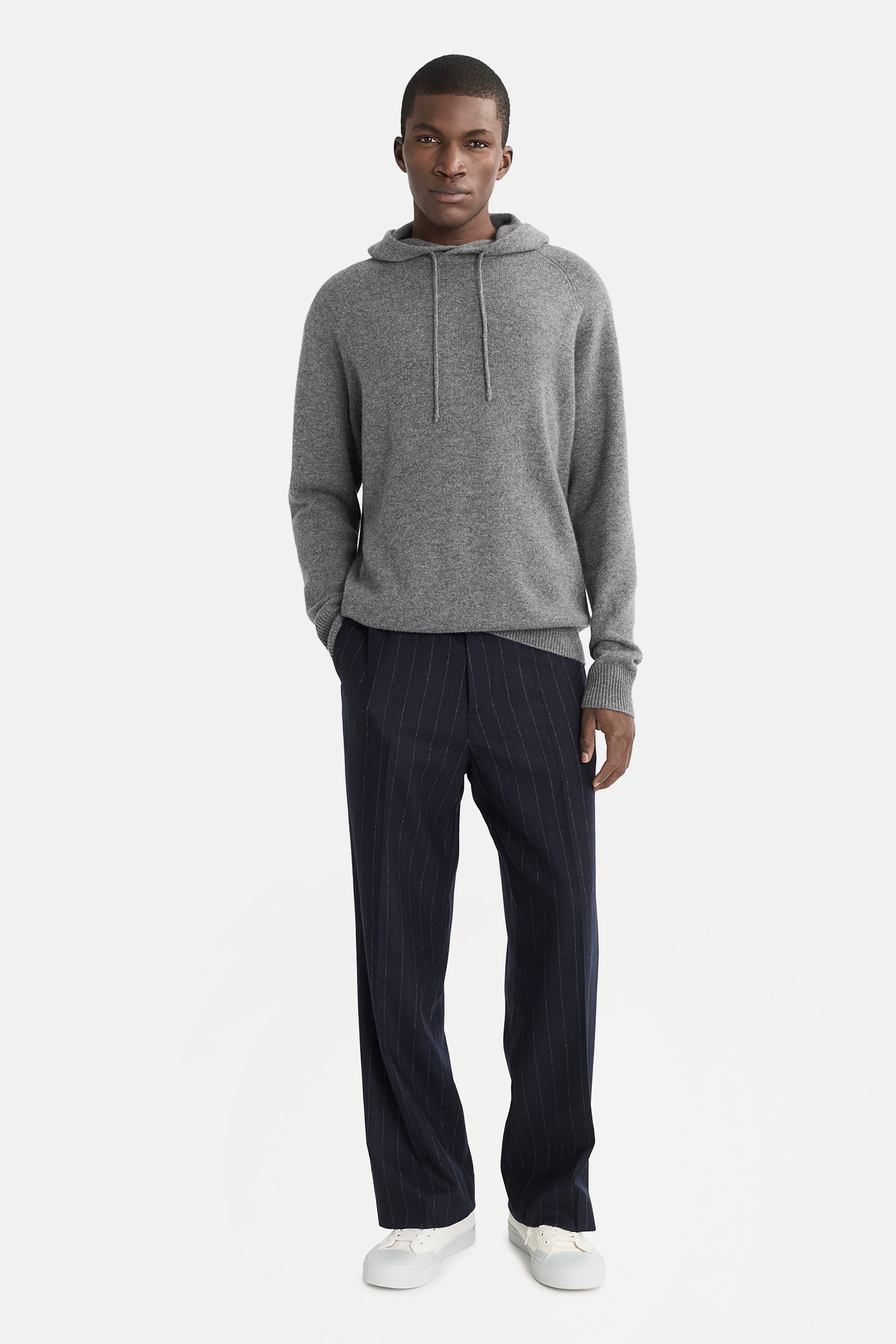 Grey Men's Hoodie