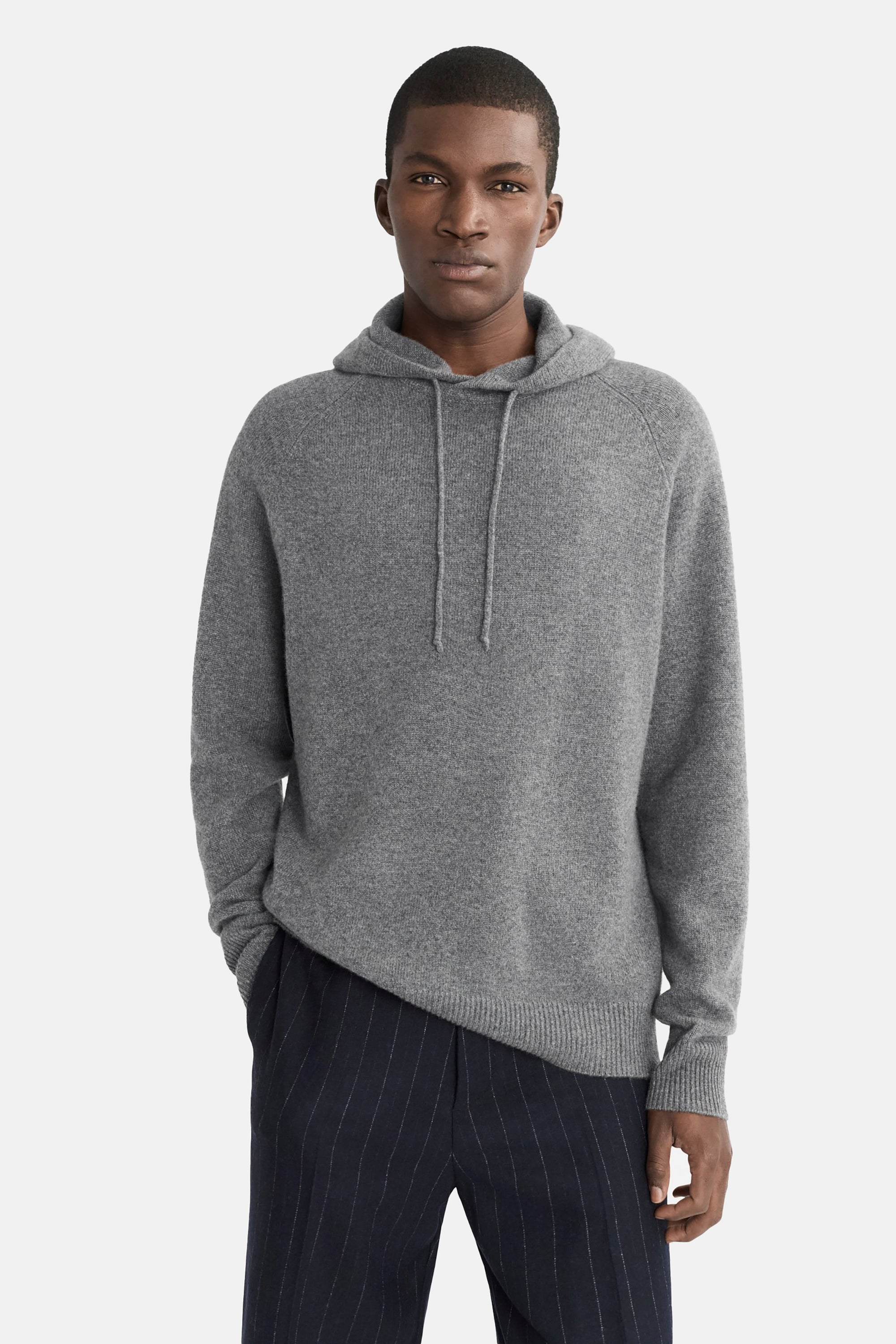 Grey Men's Hoodie