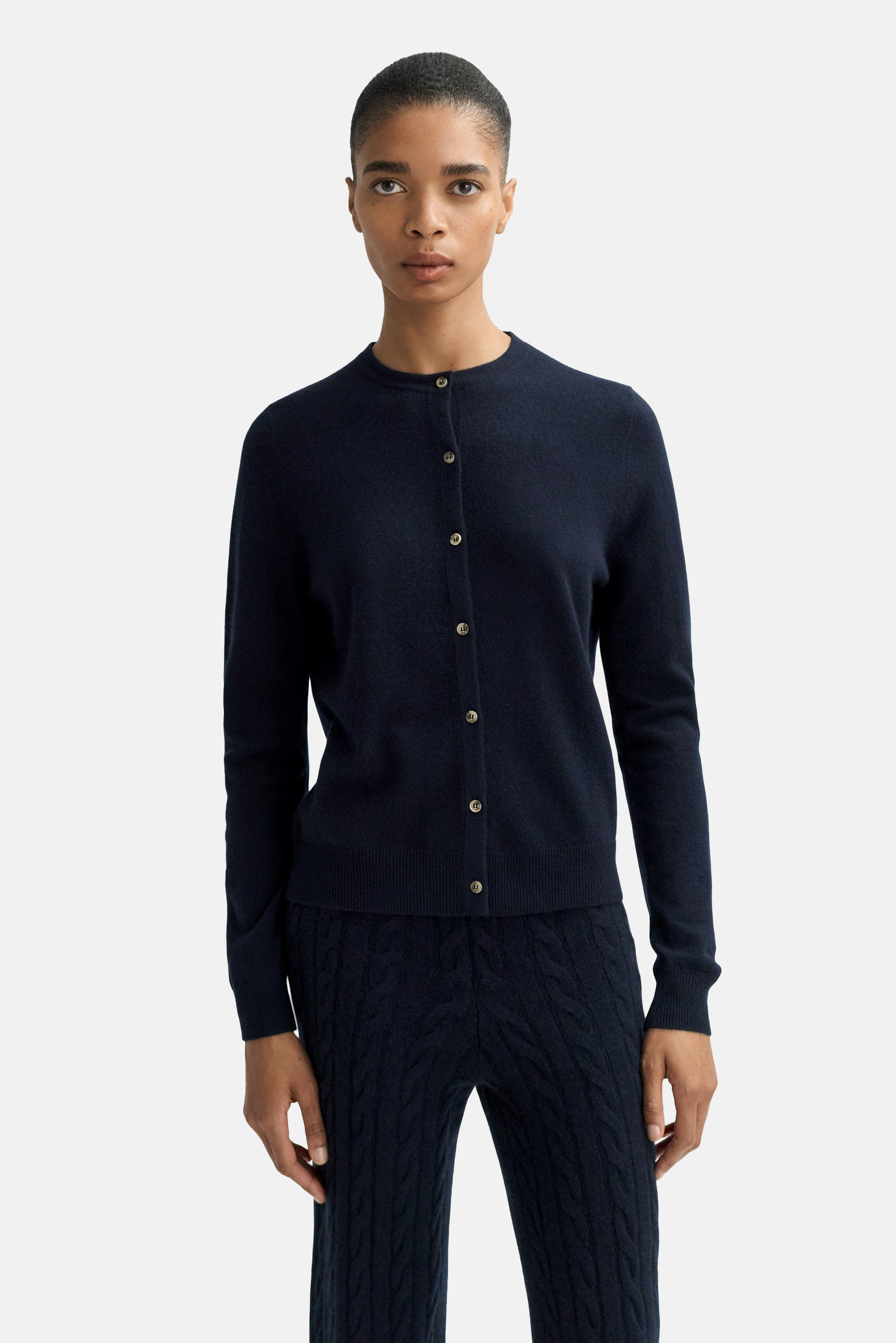 Navy Cardigan